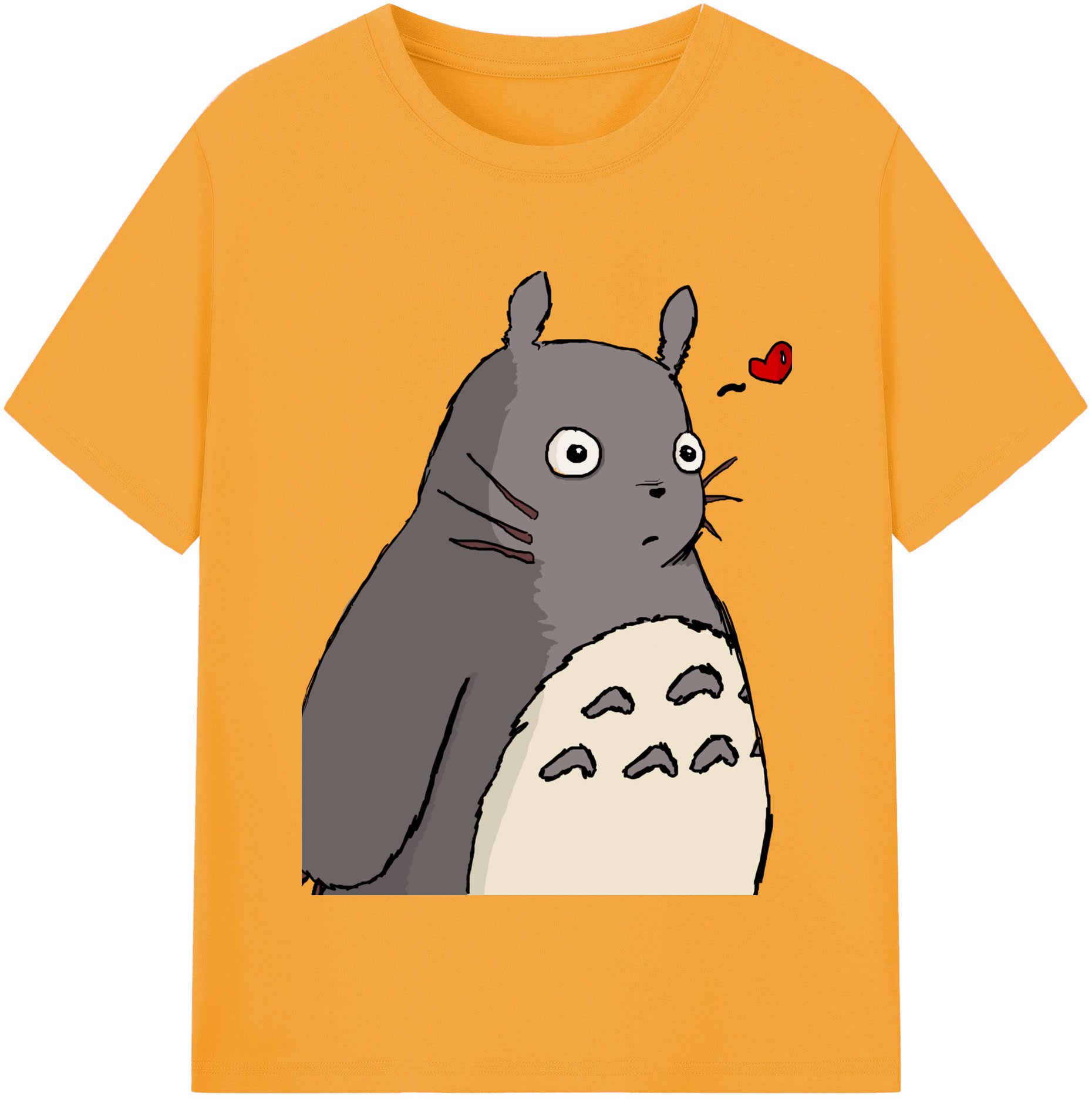 （画像用） となりのトトロ 草壁メイ 草壁サツキ My Neighbor Totoro Satsuki Kusakabe Mei Kusakabe 綿100％半袖Tシャツ（フロントプリント）