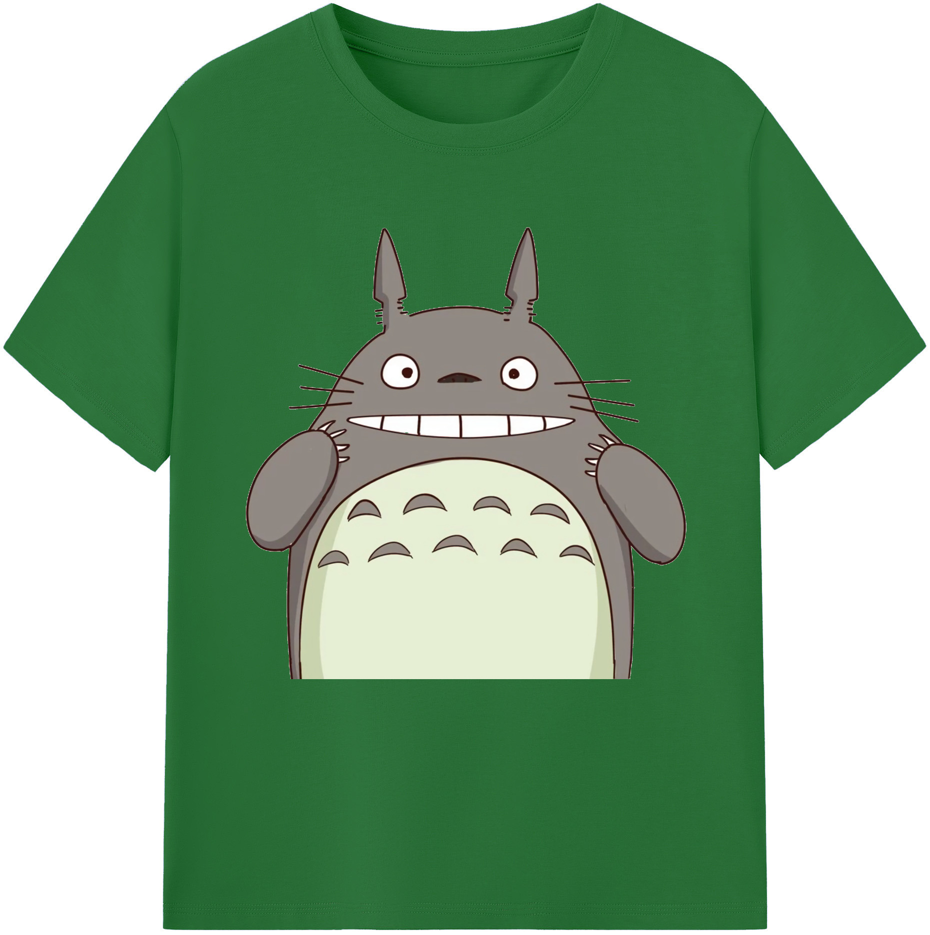 （画像用） となりのトトロ 草壁メイ 草壁サツキ My Neighbor Totoro Satsuki Kusakabe Mei Kusakabe 綿100％半袖Tシャツ（フロントプリント）