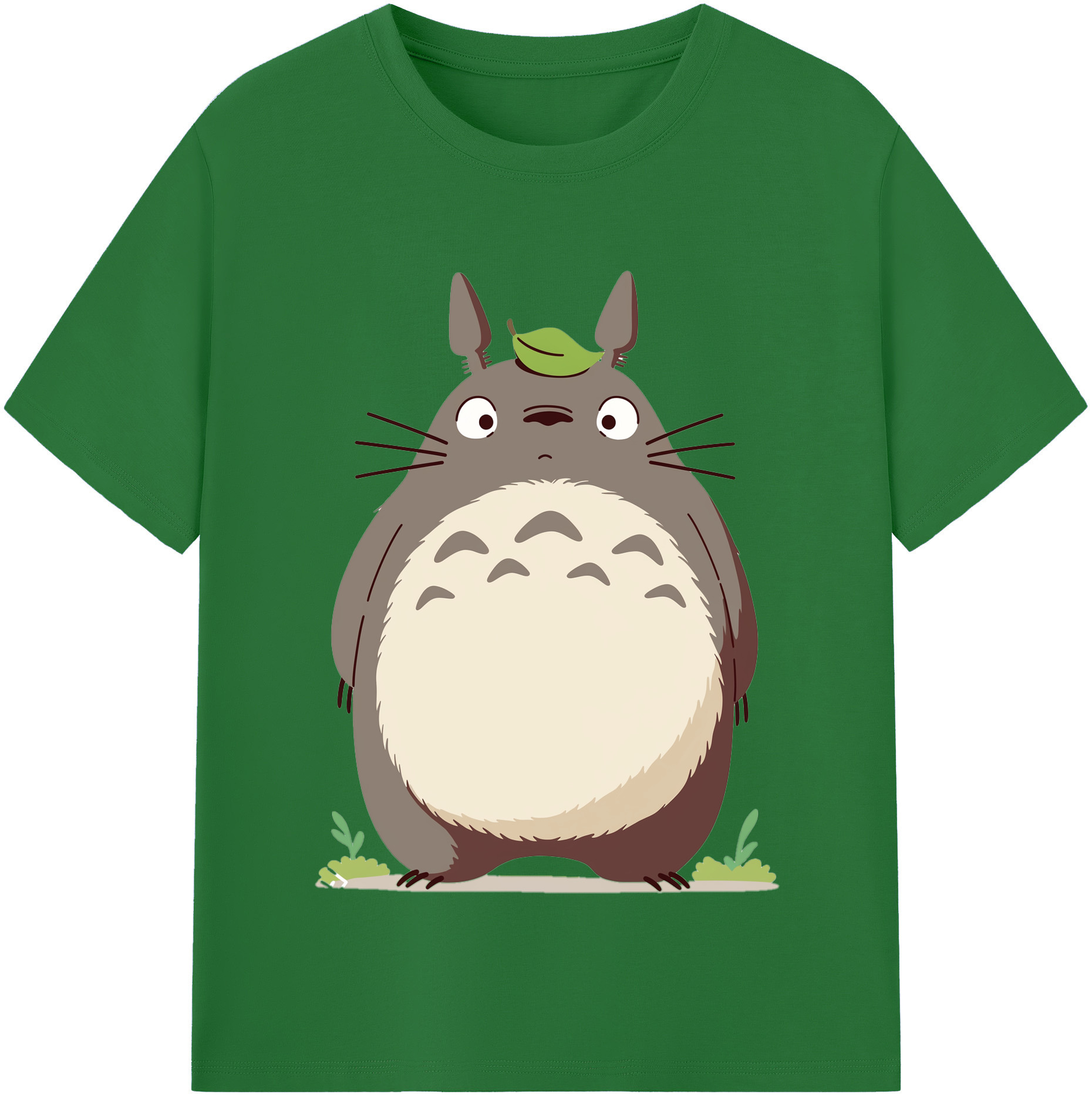 （画像用） となりのトトロ 草壁メイ 草壁サツキ My Neighbor Totoro Satsuki Kusakabe Mei Kusakabe 綿100％半袖Tシャツ（フロントプリント）