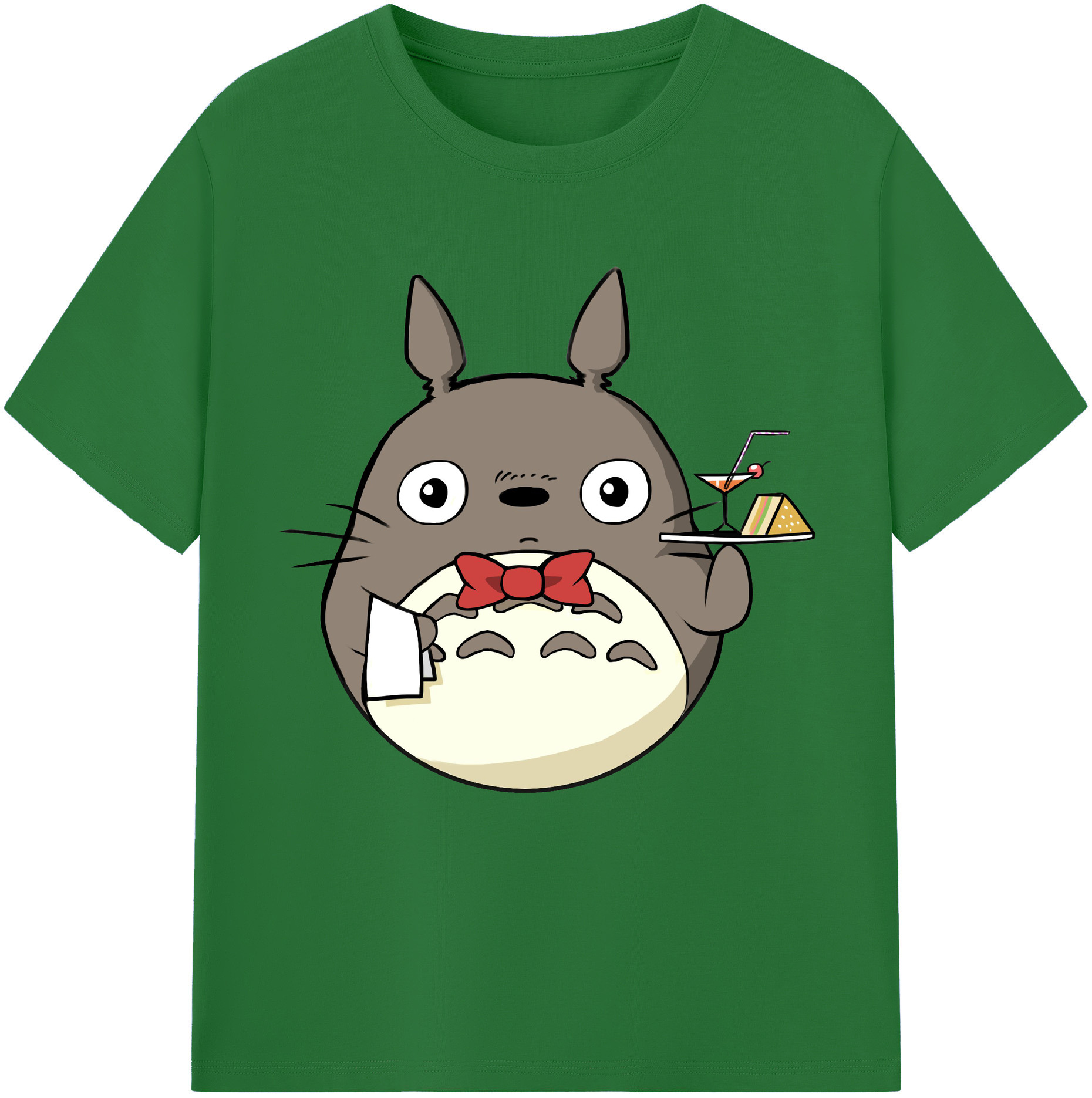 （画像用） となりのトトロ 草壁メイ 草壁サツキ My Neighbor Totoro Satsuki Kusakabe Mei Kusakabe 綿100％半袖Tシャツ（フロントプリント）