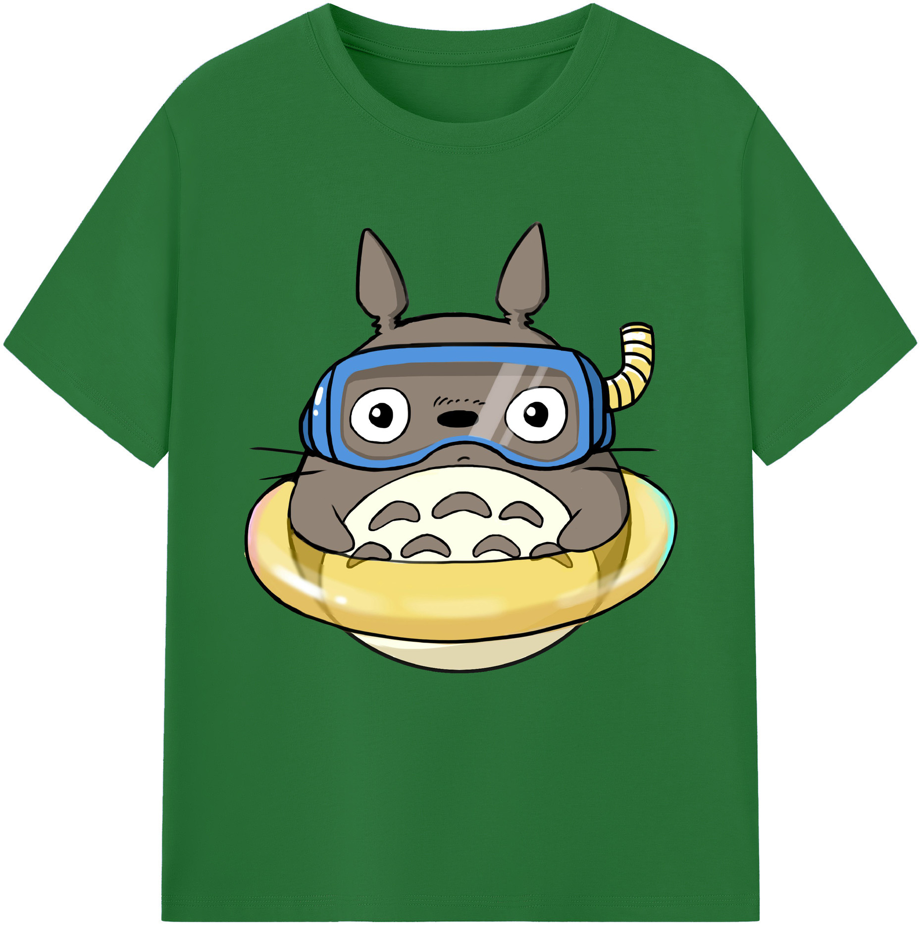（画像用） となりのトトロ 草壁メイ 草壁サツキ My Neighbor Totoro Satsuki Kusakabe Mei Kusakabe 綿100％半袖Tシャツ（フロントプリント）