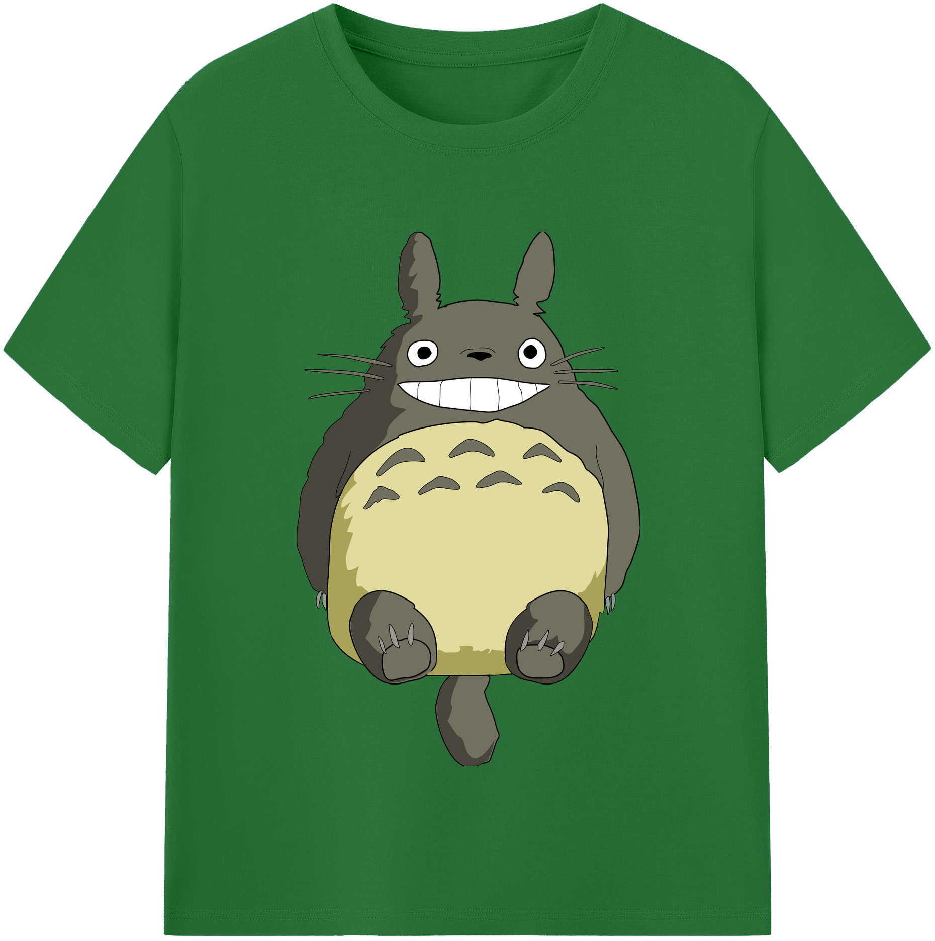 （画像用） となりのトトロ 草壁メイ 草壁サツキ My Neighbor Totoro Satsuki Kusakabe Mei Kusakabe 綿100％半袖Tシャツ（フロントプリント）