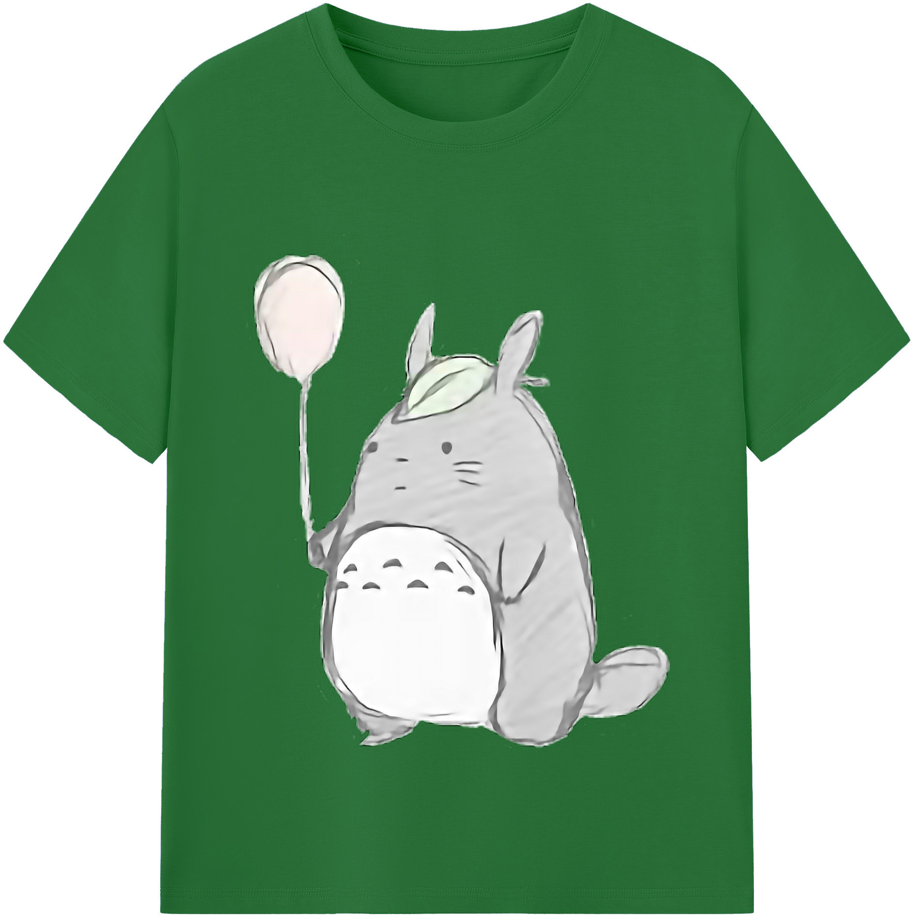 （画像用） となりのトトロ 草壁メイ 草壁サツキ My Neighbor Totoro Satsuki Kusakabe Mei Kusakabe 綿100％半袖Tシャツ（フロントプリント）