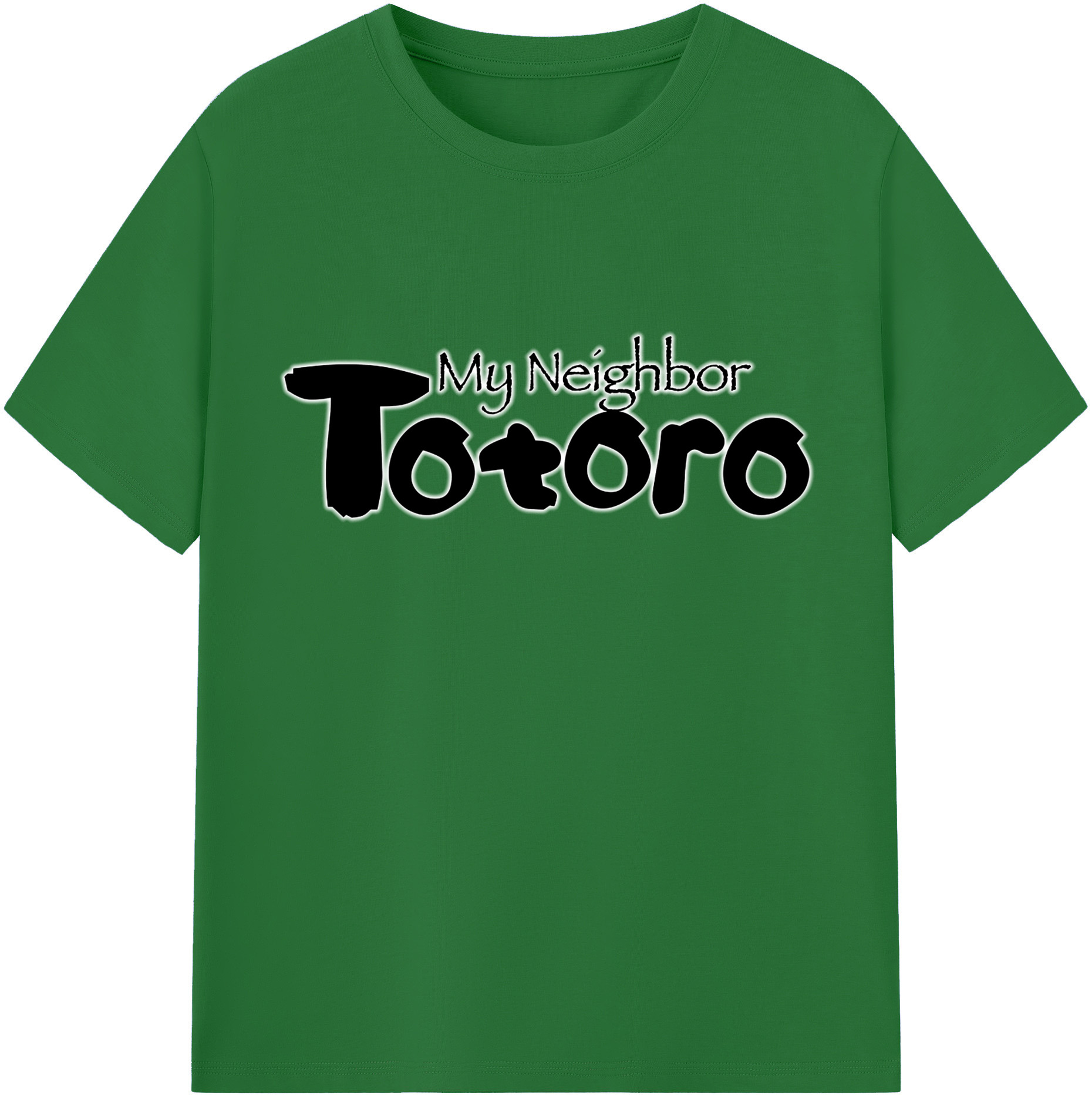 （画像用） となりのトトロ 草壁メイ 草壁サツキ My Neighbor Totoro Satsuki Kusakabe Mei Kusakabe 綿100％半袖Tシャツ（フロントプリント）