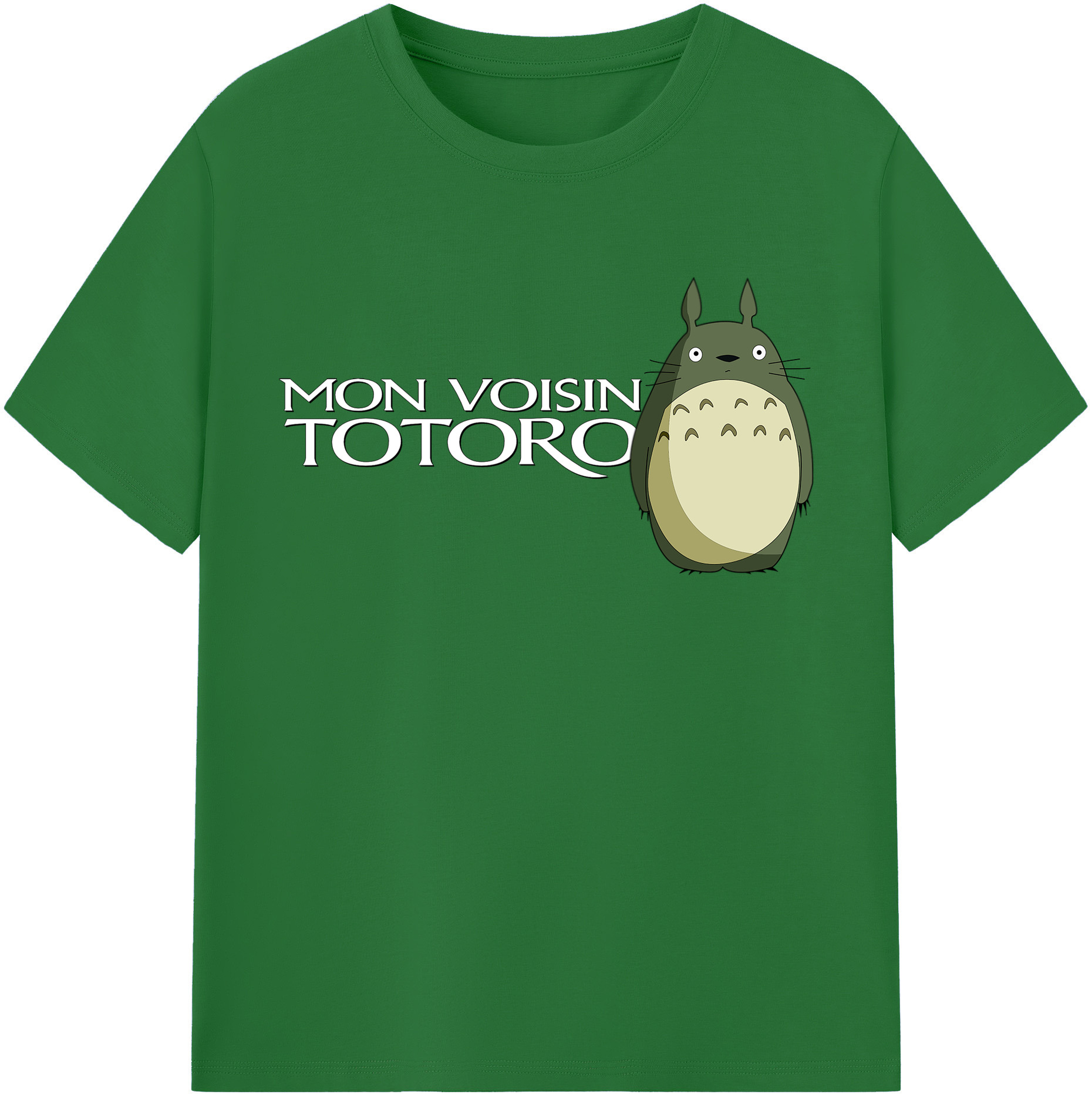 （画像用） となりのトトロ 草壁メイ 草壁サツキ My Neighbor Totoro Satsuki Kusakabe Mei Kusakabe 綿100％半袖Tシャツ（フロントプリント）