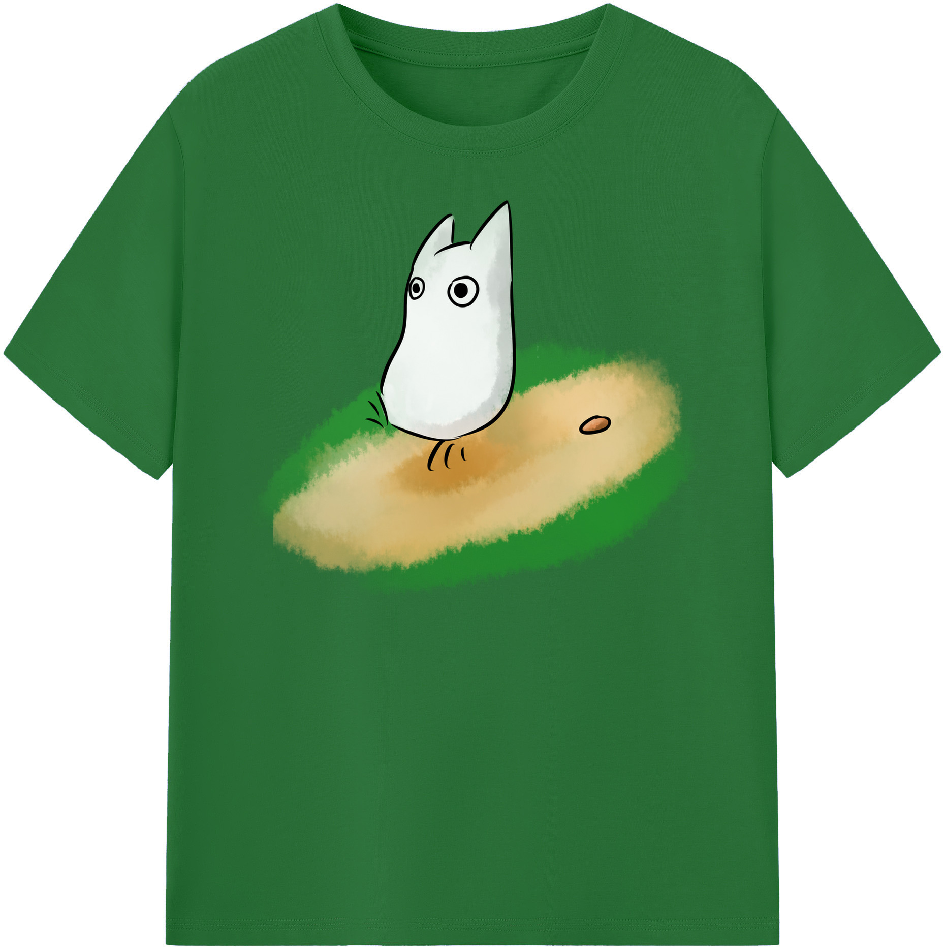 （画像用） となりのトトロ 草壁メイ 草壁サツキ My Neighbor Totoro Satsuki Kusakabe Mei Kusakabe 綿100％半袖Tシャツ（フロントプリント）