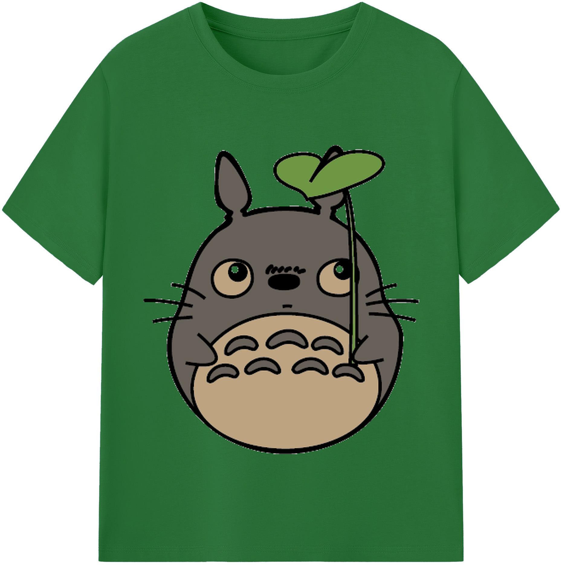 （画像用） となりのトトロ 草壁メイ 草壁サツキ My Neighbor Totoro Satsuki Kusakabe Mei Kusakabe 綿100％半袖Tシャツ（フロントプリント）