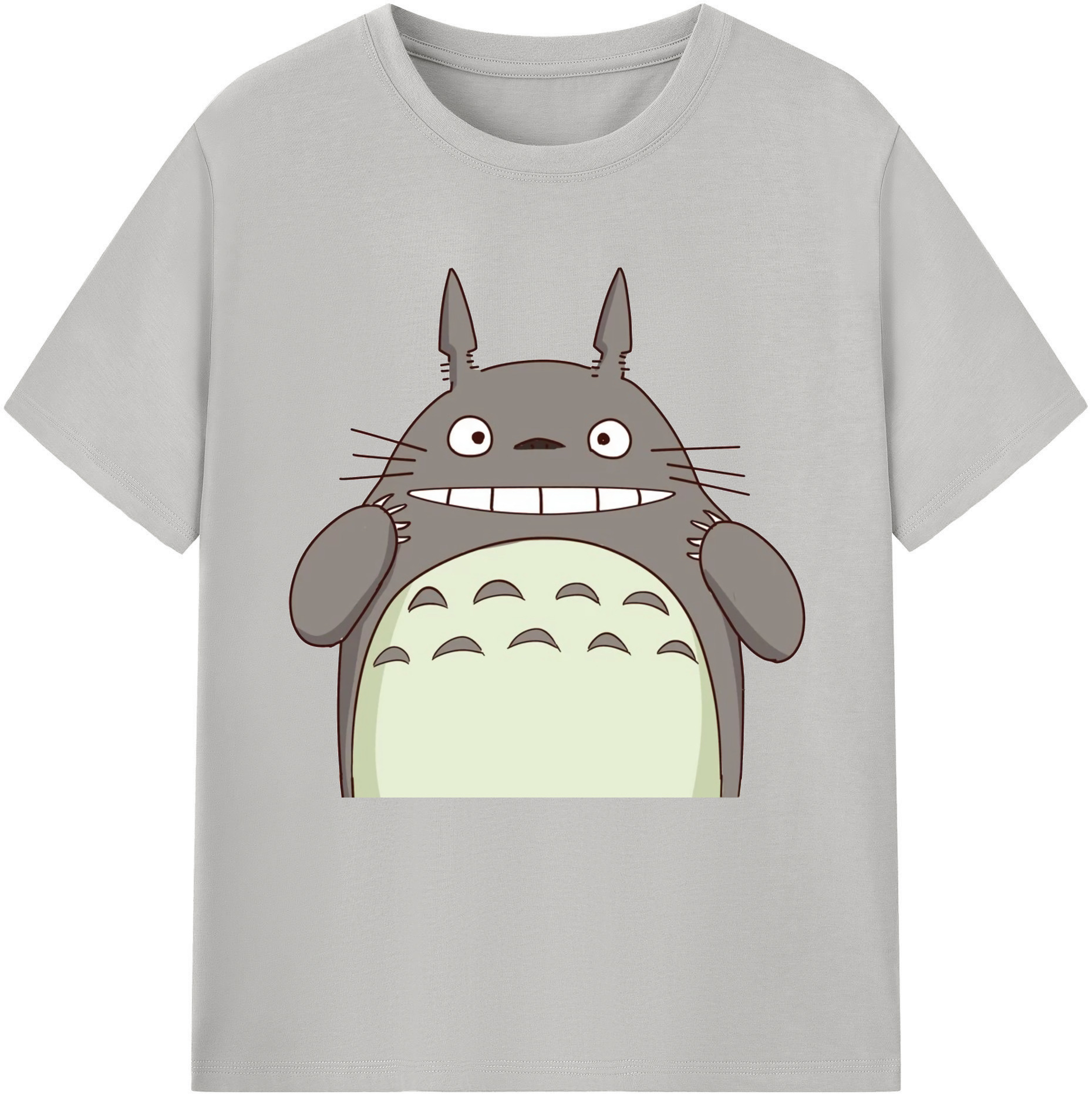（画像用） となりのトトロ 草壁メイ 草壁サツキ My Neighbor Totoro Satsuki Kusakabe Mei Kusakabe 綿100％半袖Tシャツ（フロントプリント）