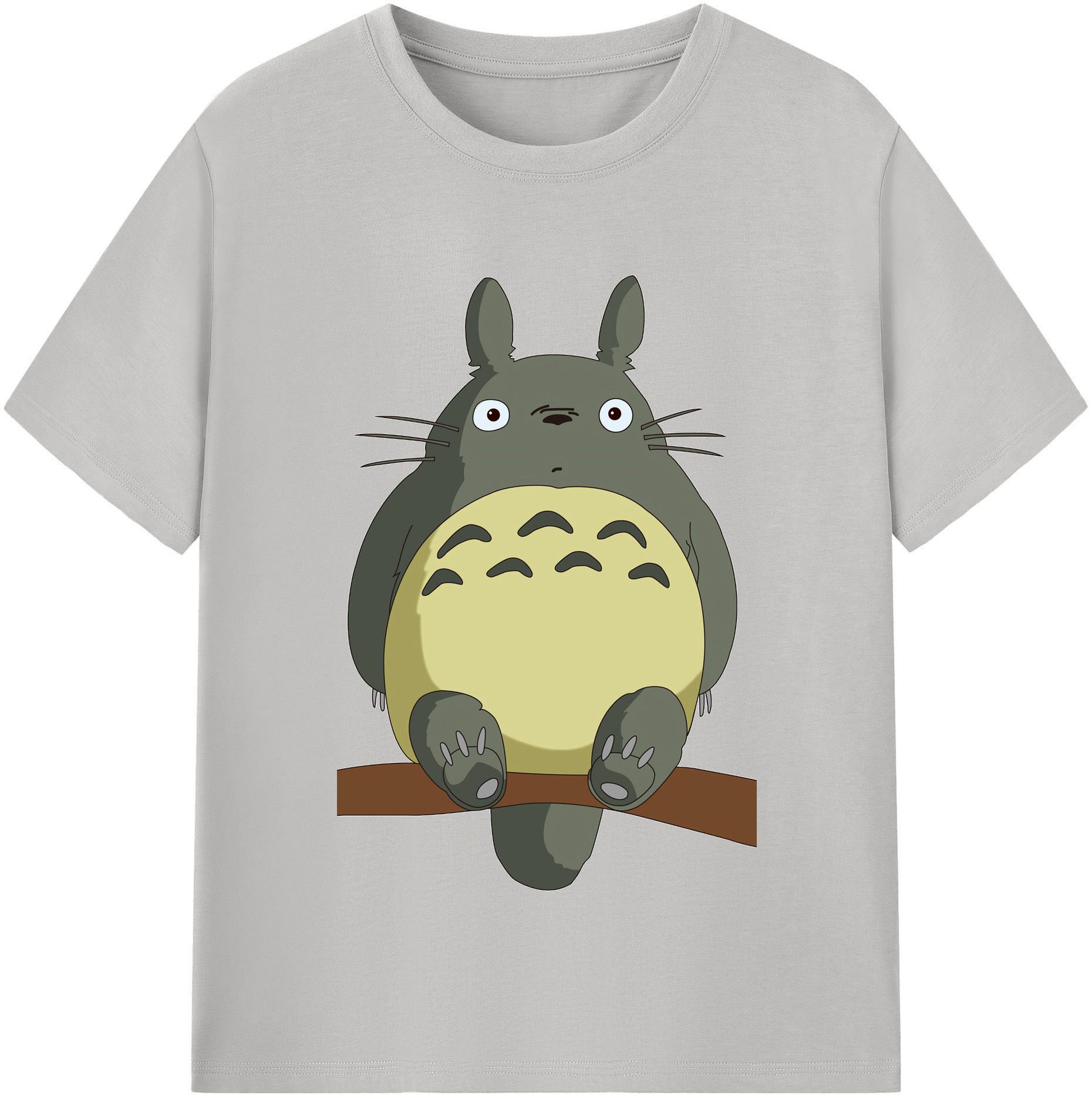 （画像用） となりのトトロ 草壁メイ 草壁サツキ My Neighbor Totoro Satsuki Kusakabe Mei Kusakabe 綿100％半袖Tシャツ（フロントプリント）