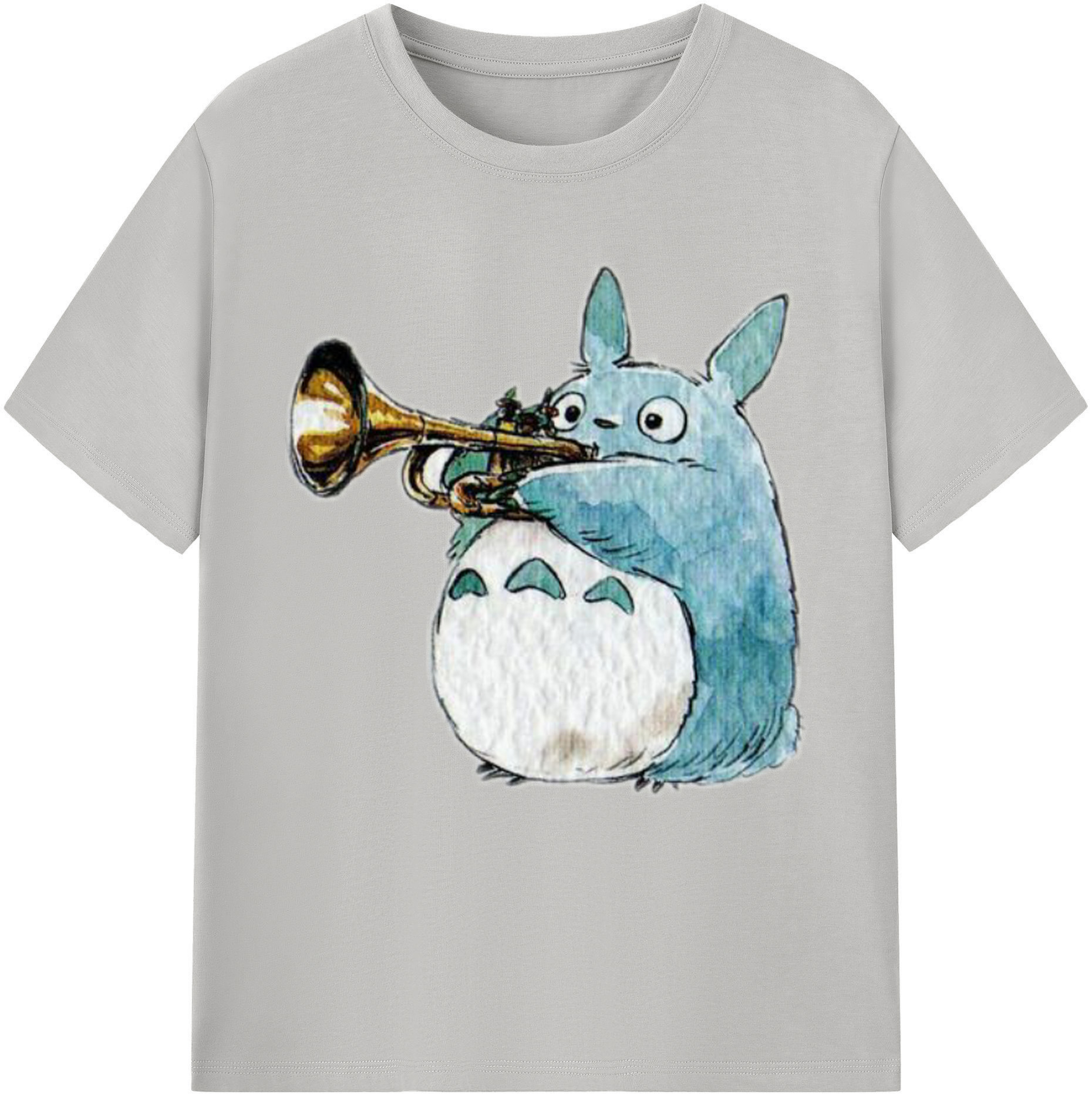 （画像用） となりのトトロ 草壁メイ 草壁サツキ My Neighbor Totoro Satsuki Kusakabe Mei Kusakabe 綿100％半袖Tシャツ（フロントプリント）