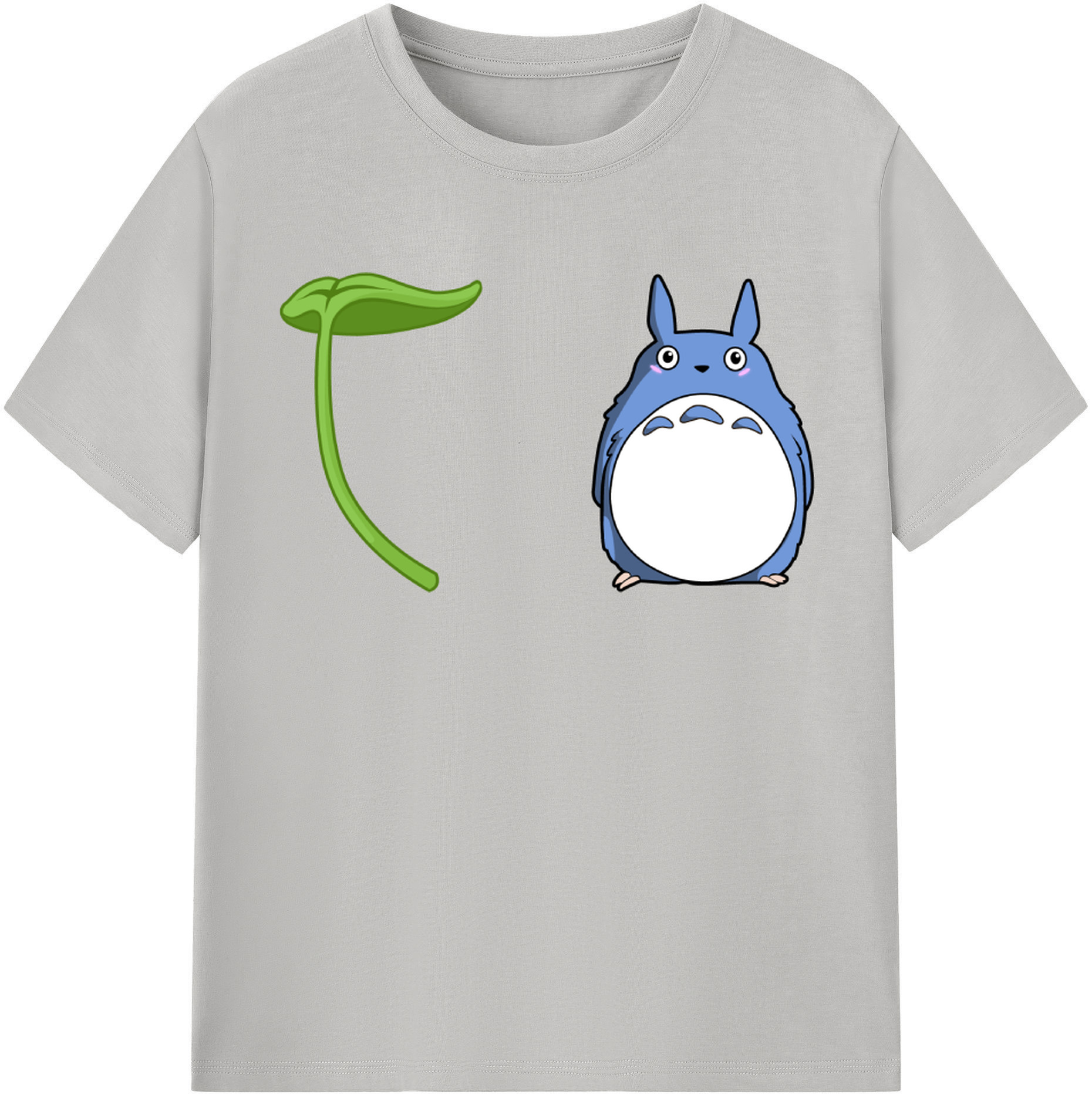 （画像用） となりのトトロ 草壁メイ 草壁サツキ My Neighbor Totoro Satsuki Kusakabe Mei Kusakabe 綿100％半袖Tシャツ（フロントプリント）
