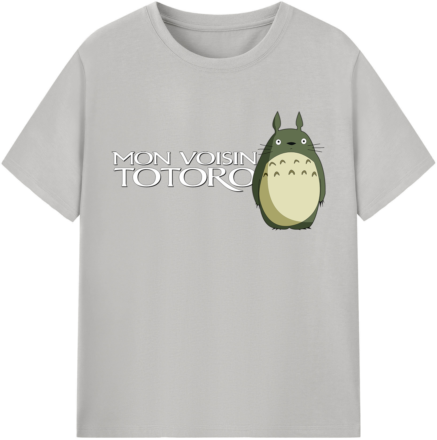 （画像用） となりのトトロ 草壁メイ 草壁サツキ My Neighbor Totoro Satsuki Kusakabe Mei Kusakabe 綿100％半袖Tシャツ（フロントプリント）