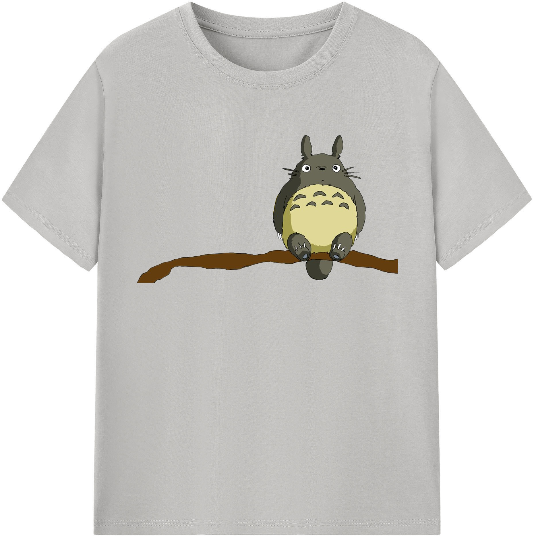 （画像用） となりのトトロ 草壁メイ 草壁サツキ My Neighbor Totoro Satsuki Kusakabe Mei Kusakabe 綿100％半袖Tシャツ（フロントプリント）