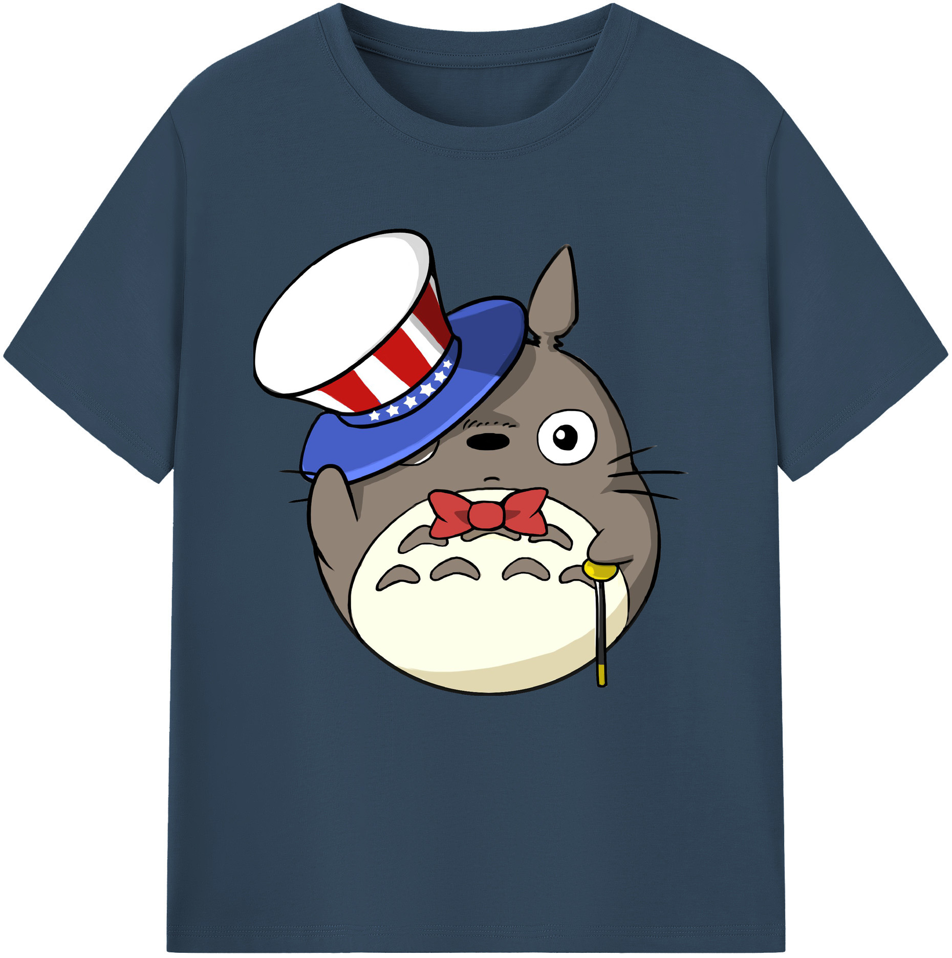 （画像用） となりのトトロ 草壁メイ 草壁サツキ My Neighbor Totoro Satsuki Kusakabe Mei Kusakabe 綿100％半袖Tシャツ（フロントプリント）