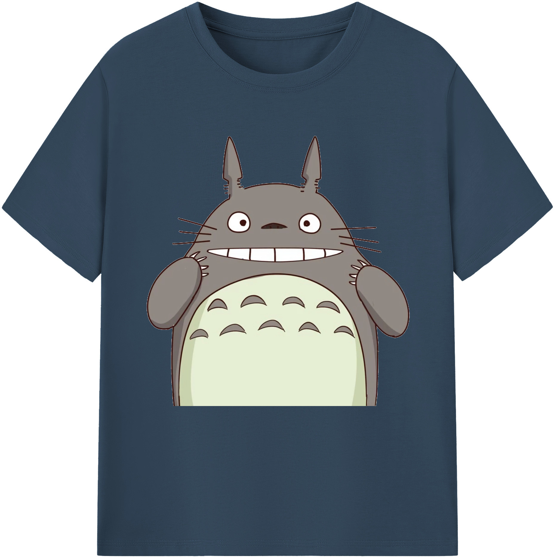 （画像用） となりのトトロ 草壁メイ 草壁サツキ My Neighbor Totoro Satsuki Kusakabe Mei Kusakabe 綿100％半袖Tシャツ（フロントプリント）