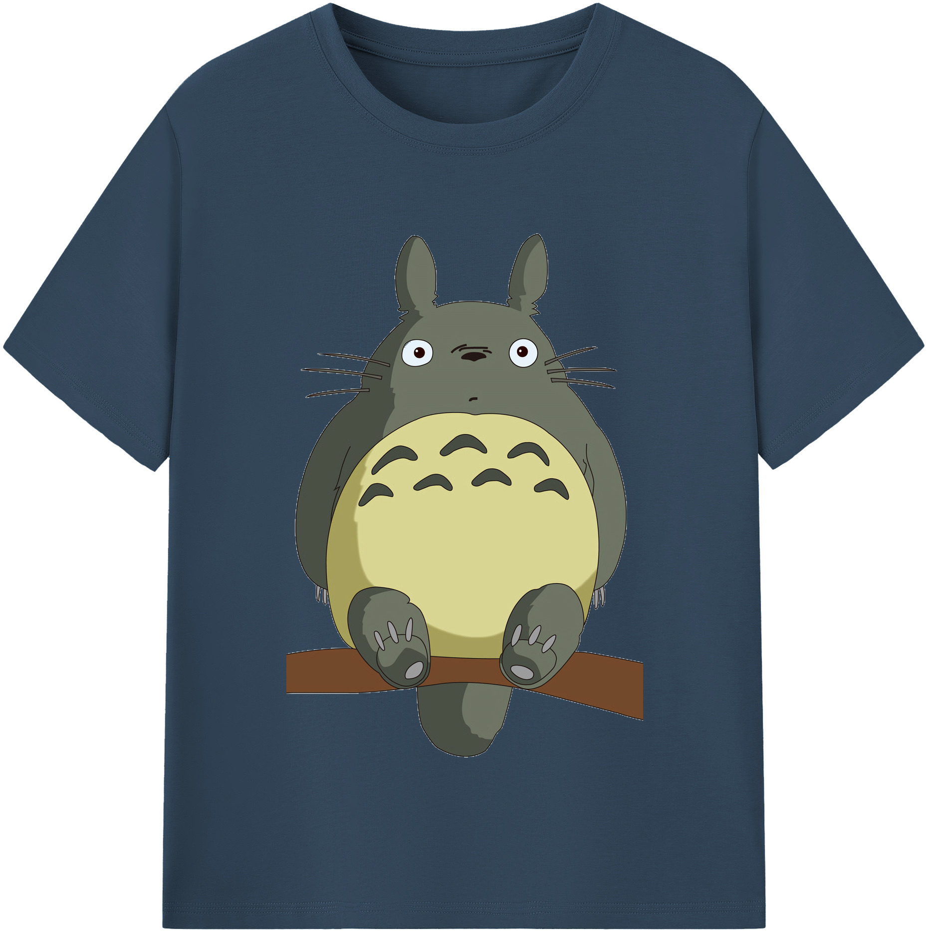 （画像用） となりのトトロ 草壁メイ 草壁サツキ My Neighbor Totoro Satsuki Kusakabe Mei Kusakabe 綿100％半袖Tシャツ（フロントプリント）