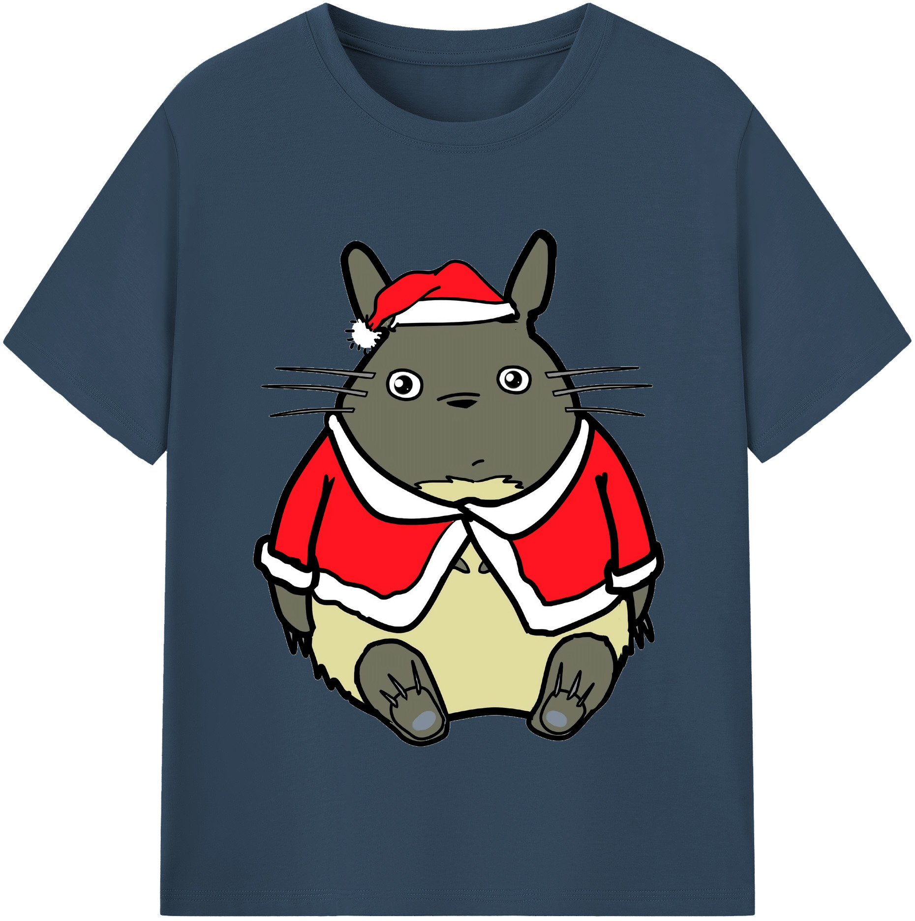 （画像用） となりのトトロ 草壁メイ 草壁サツキ My Neighbor Totoro Satsuki Kusakabe Mei Kusakabe 綿100％半袖Tシャツ（フロントプリント）
