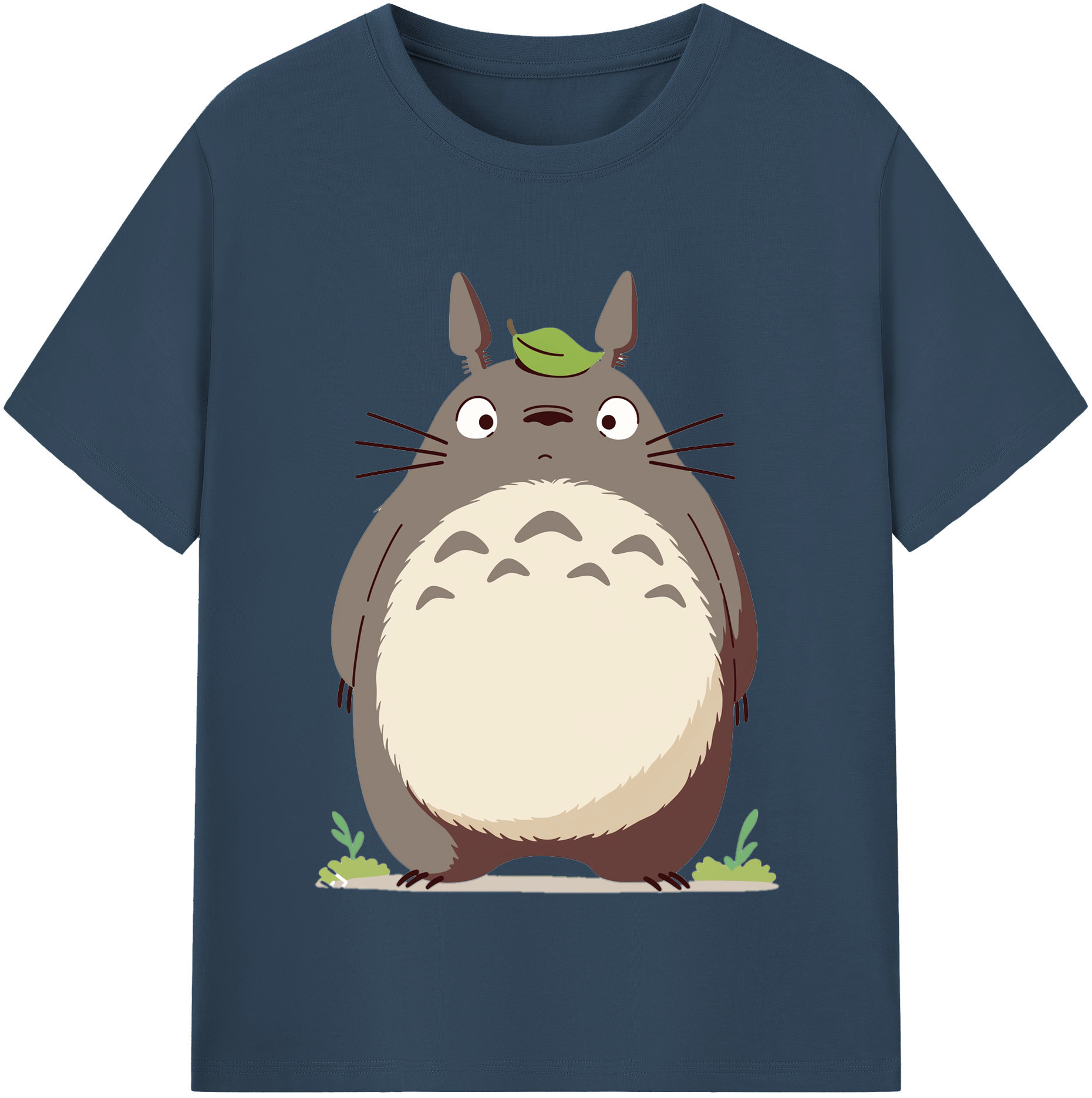 （画像用） となりのトトロ 草壁メイ 草壁サツキ My Neighbor Totoro Satsuki Kusakabe Mei Kusakabe 綿100％半袖Tシャツ（フロントプリント）