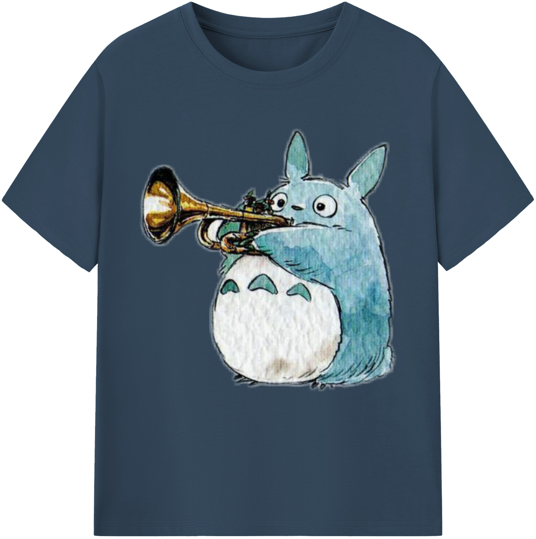 （画像用） となりのトトロ 草壁メイ 草壁サツキ My Neighbor Totoro Satsuki Kusakabe Mei Kusakabe 綿100％半袖Tシャツ（フロントプリント）