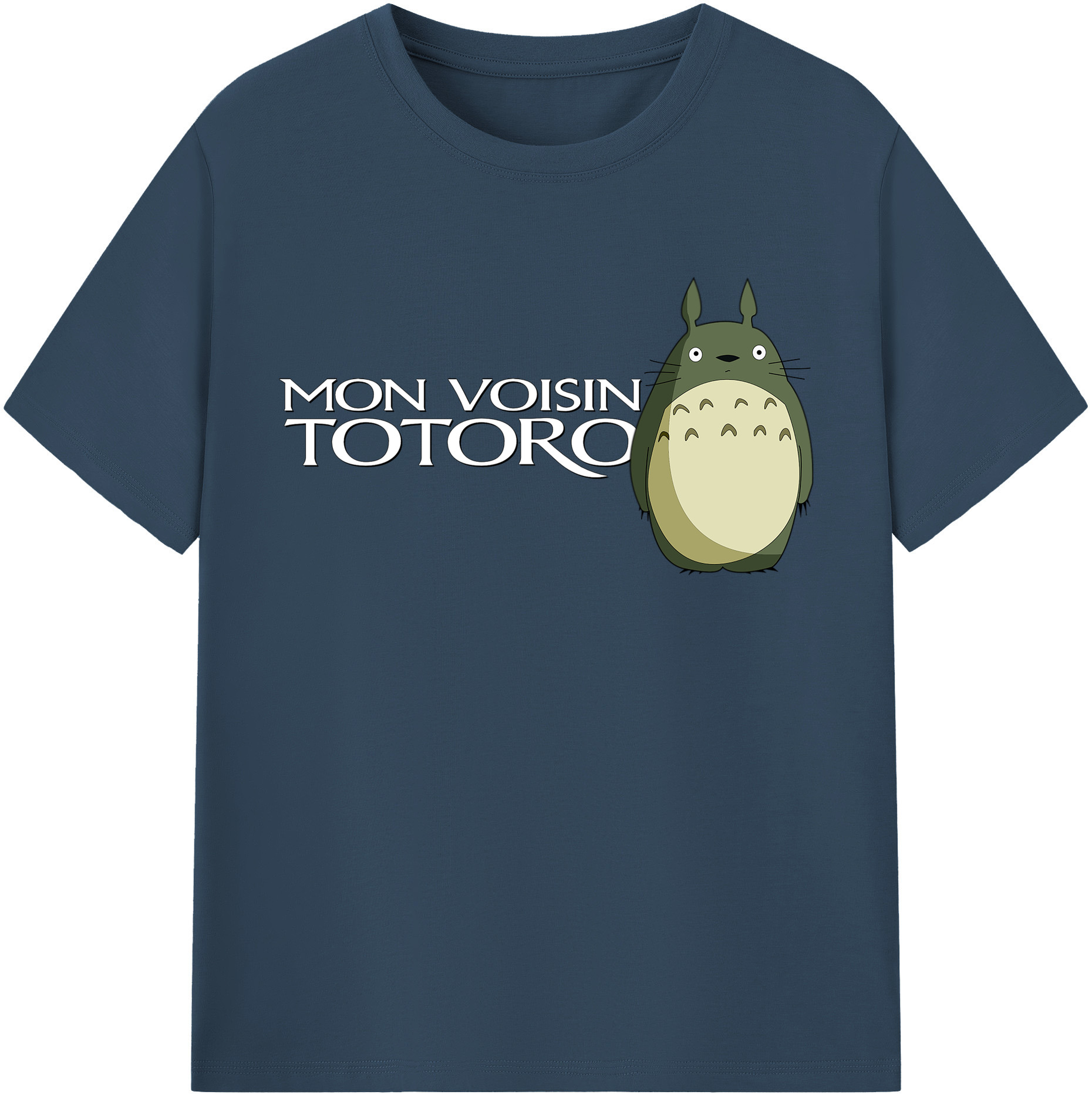（画像用） となりのトトロ 草壁メイ 草壁サツキ My Neighbor Totoro Satsuki Kusakabe Mei Kusakabe 綿100％半袖Tシャツ（フロントプリント）