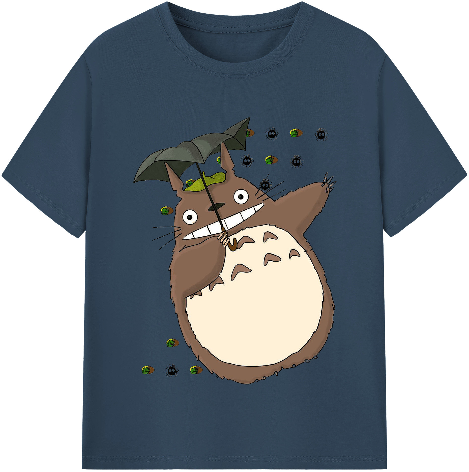 （画像用） となりのトトロ 草壁メイ 草壁サツキ My Neighbor Totoro Satsuki Kusakabe Mei Kusakabe 綿100％半袖Tシャツ（フロントプリント）