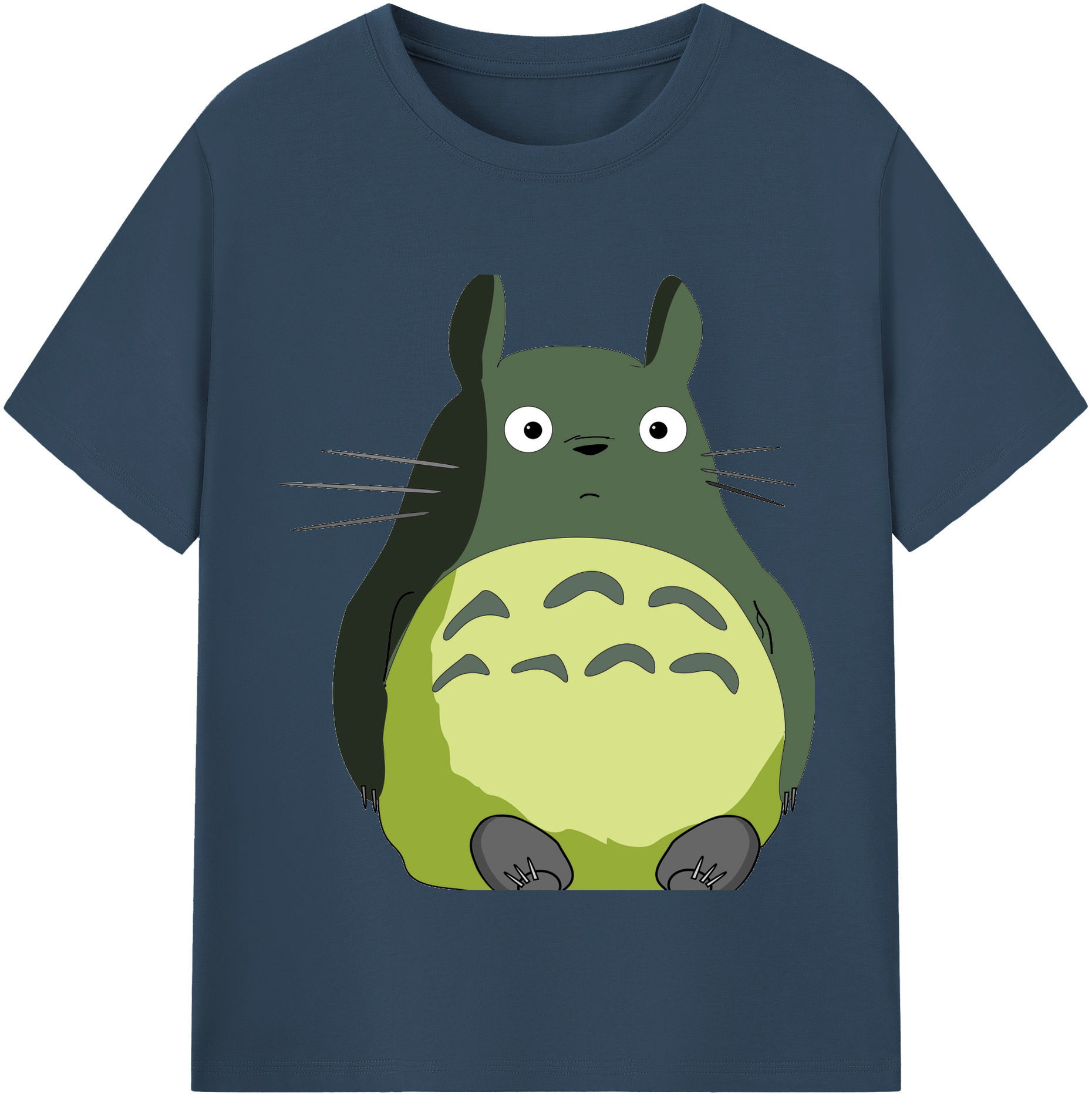 （画像用） となりのトトロ 草壁メイ 草壁サツキ My Neighbor Totoro Satsuki Kusakabe Mei Kusakabe 綿100％半袖Tシャツ（フロントプリント）