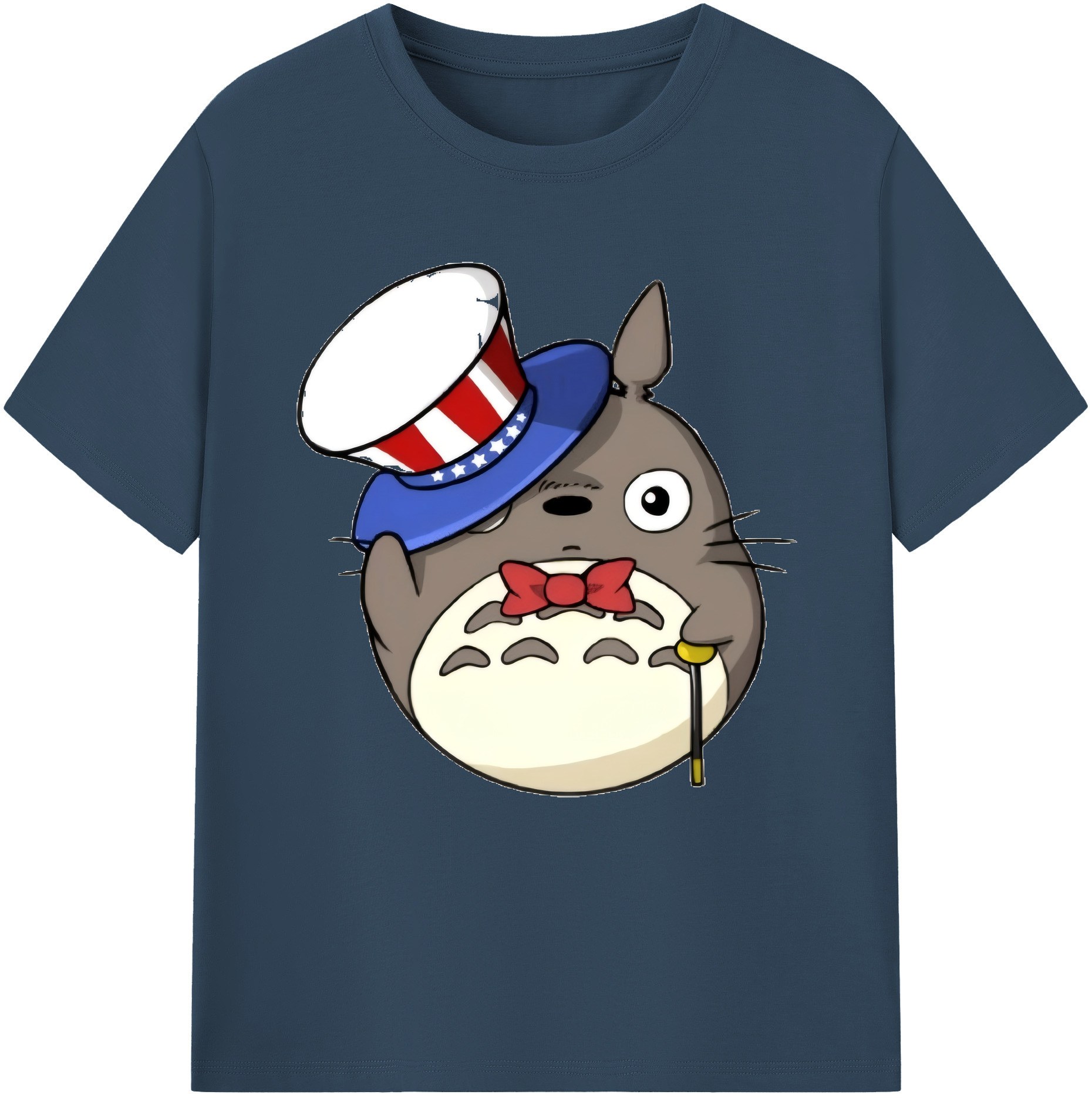 （画像用） となりのトトロ 草壁メイ 草壁サツキ My Neighbor Totoro Satsuki Kusakabe Mei Kusakabe 綿100％半袖Tシャツ（フロントプリント）