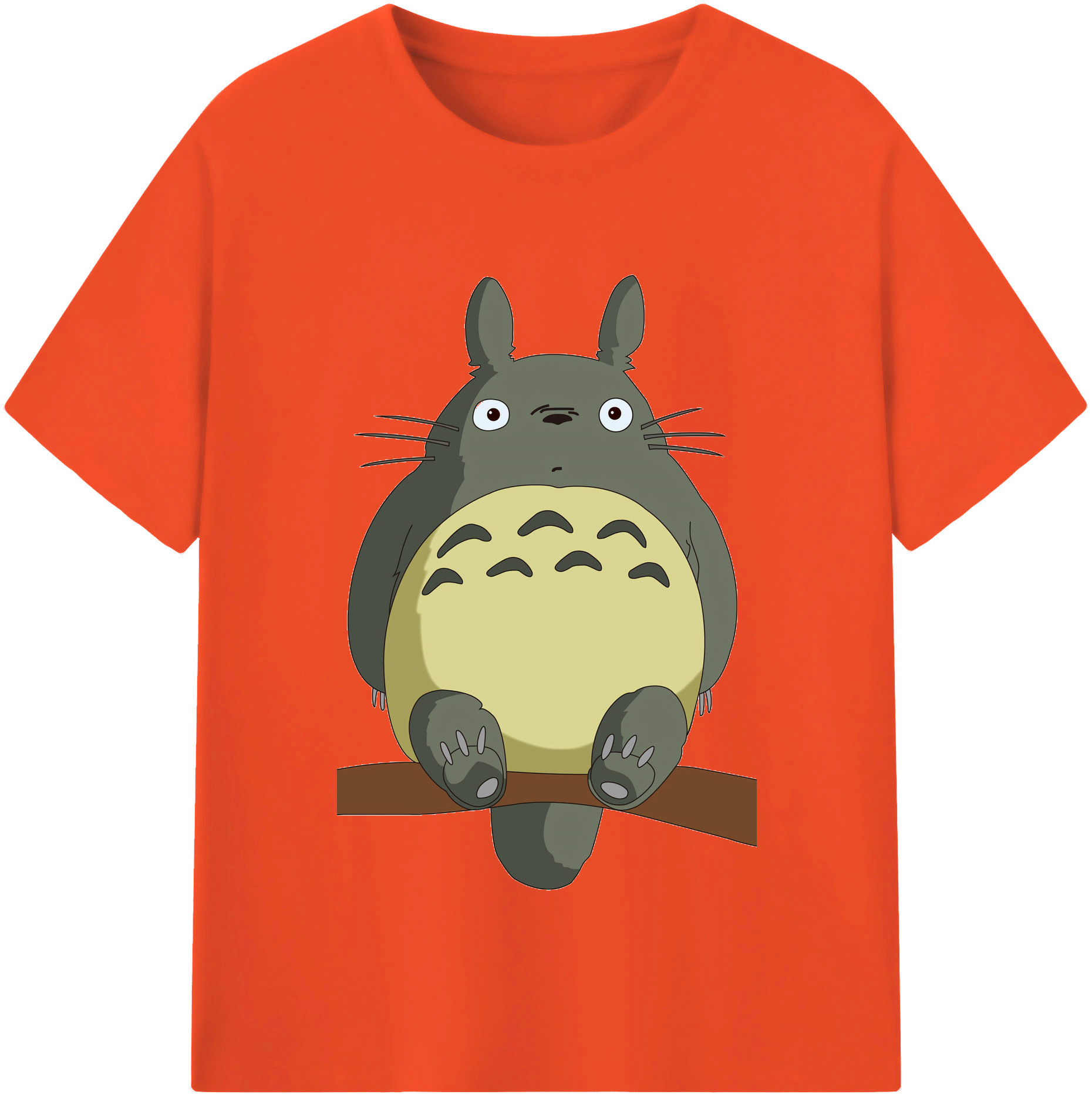 （画像用） となりのトトロ 草壁メイ 草壁サツキ My Neighbor Totoro Satsuki Kusakabe Mei Kusakabe 綿100％半袖Tシャツ（フロントプリント）