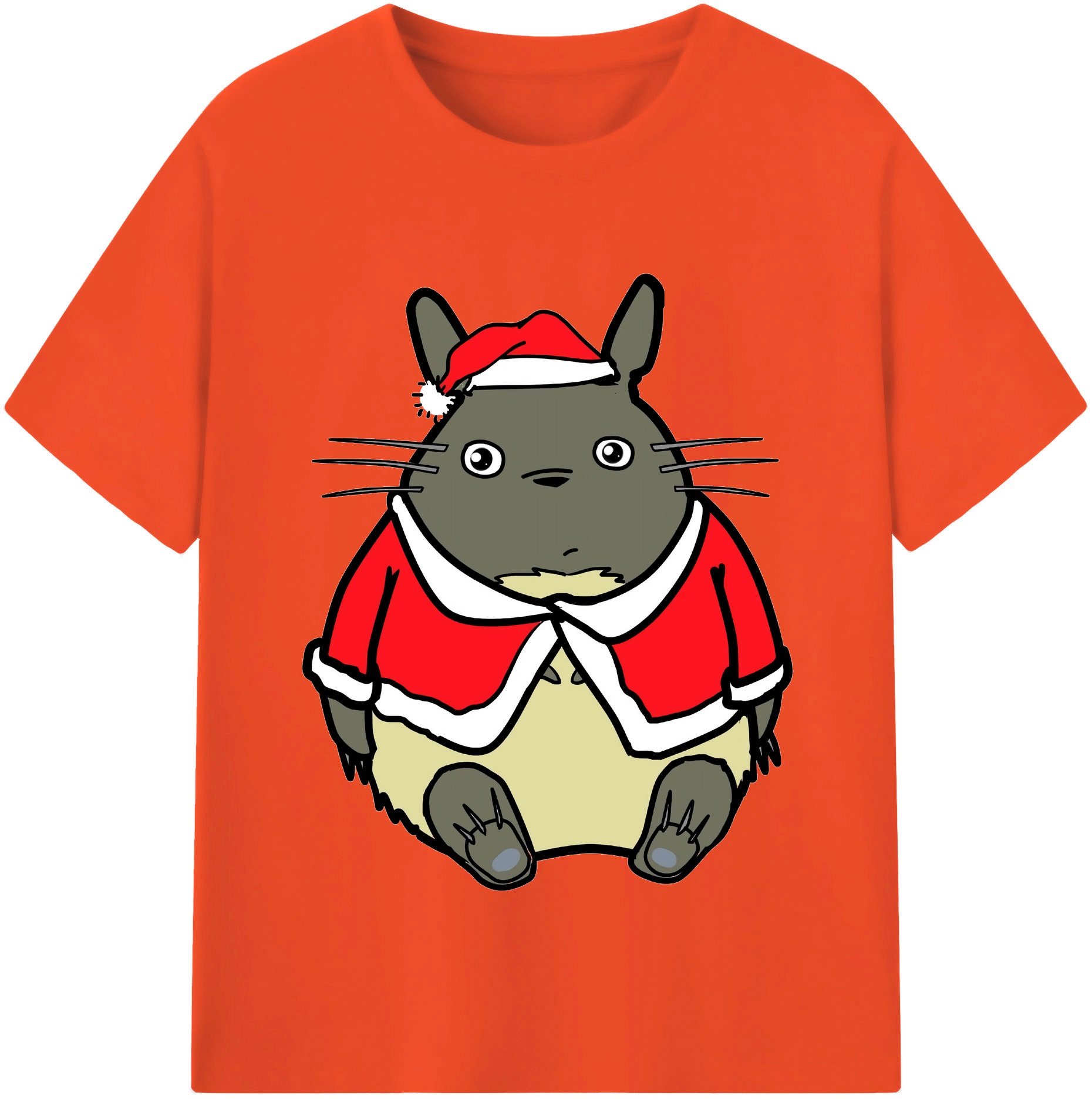 （画像用） となりのトトロ 草壁メイ 草壁サツキ My Neighbor Totoro Satsuki Kusakabe Mei Kusakabe 綿100％半袖Tシャツ（フロントプリント）