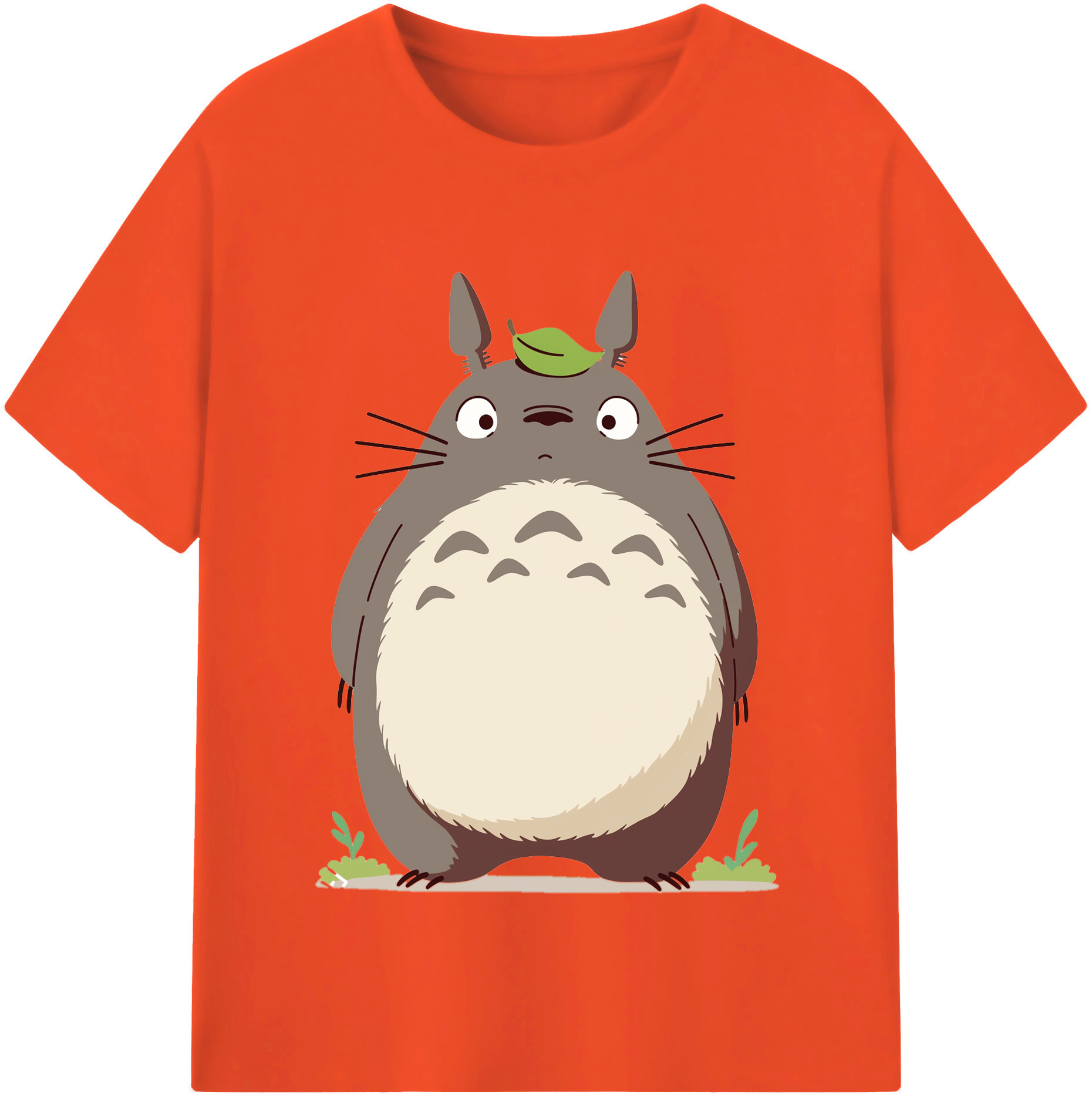 （画像用） となりのトトロ 草壁メイ 草壁サツキ My Neighbor Totoro Satsuki Kusakabe Mei Kusakabe 綿100％半袖Tシャツ（フロントプリント）
