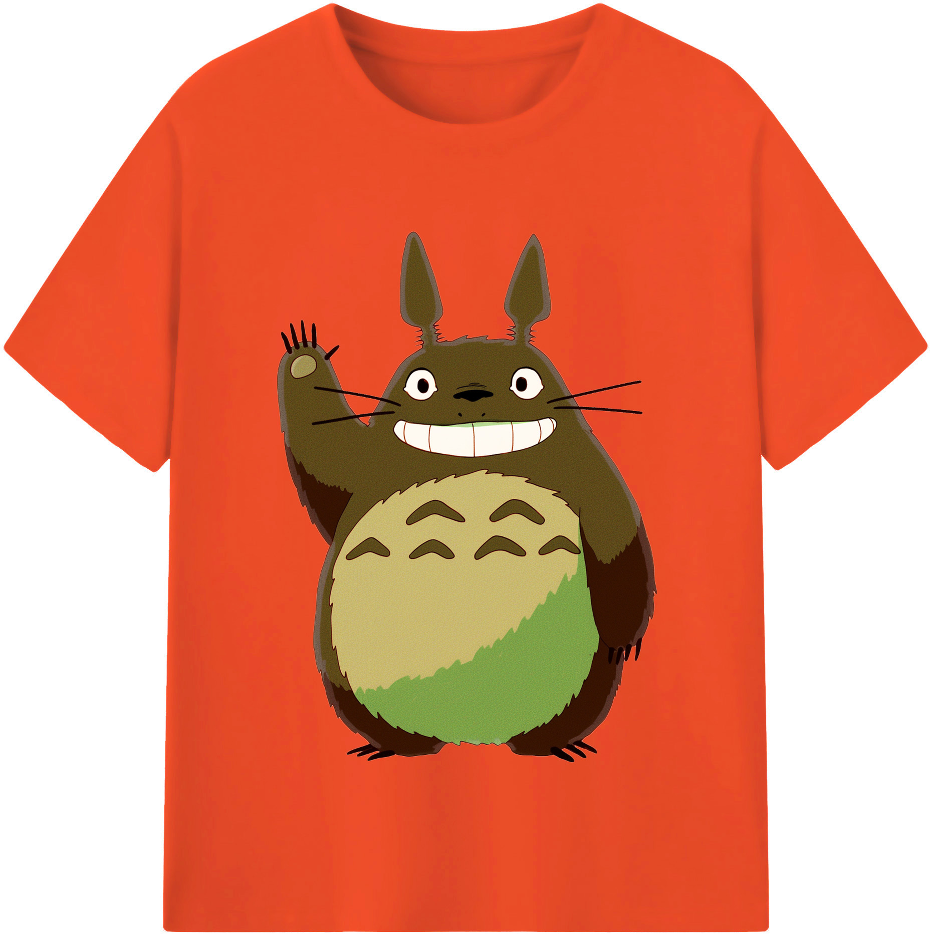 （画像用） となりのトトロ 草壁メイ 草壁サツキ My Neighbor Totoro Satsuki Kusakabe Mei Kusakabe 綿100％半袖Tシャツ（フロントプリント）