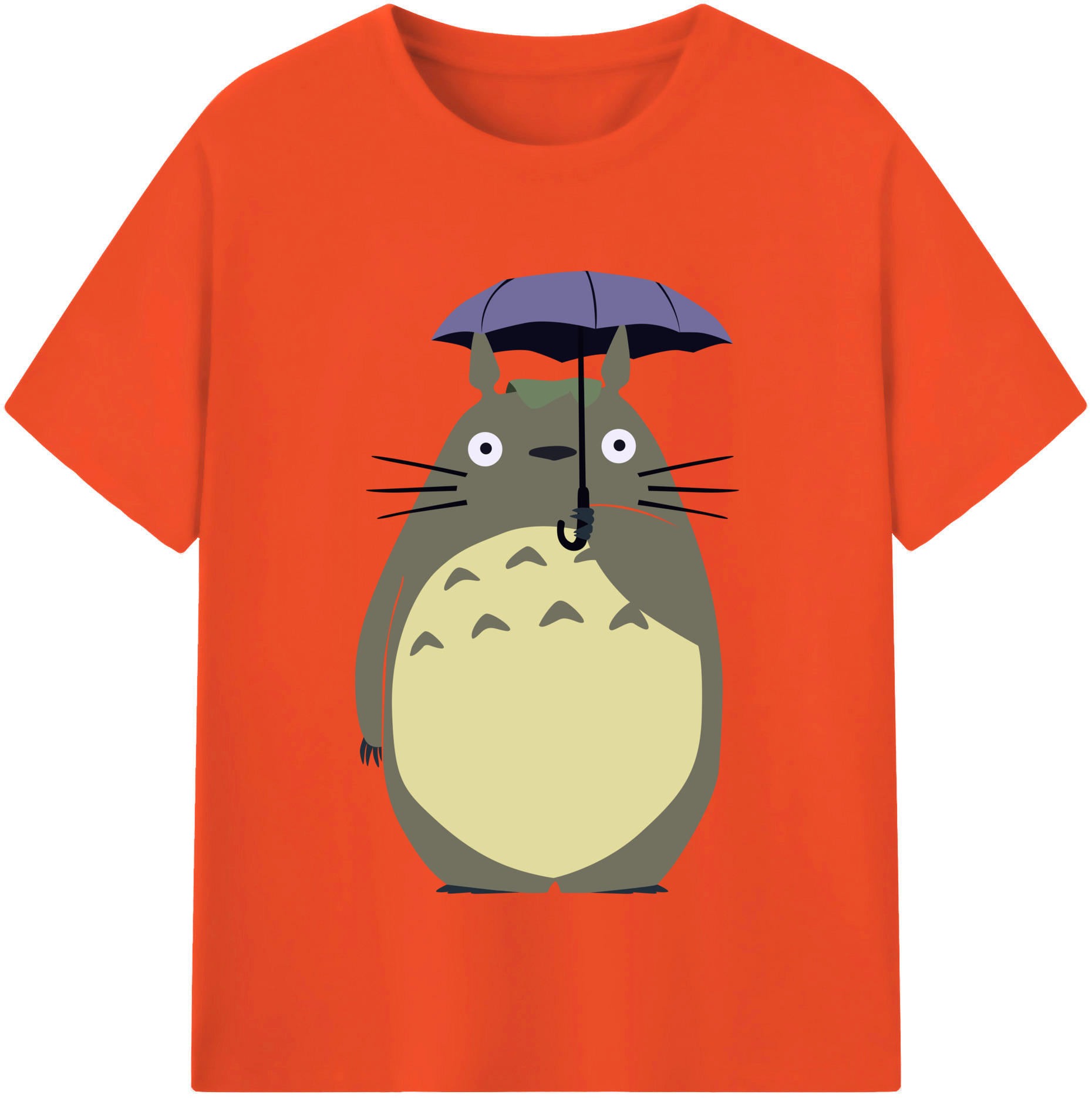 （画像用） となりのトトロ 草壁メイ 草壁サツキ My Neighbor Totoro Satsuki Kusakabe Mei Kusakabe 綿100％半袖Tシャツ（フロントプリント）
