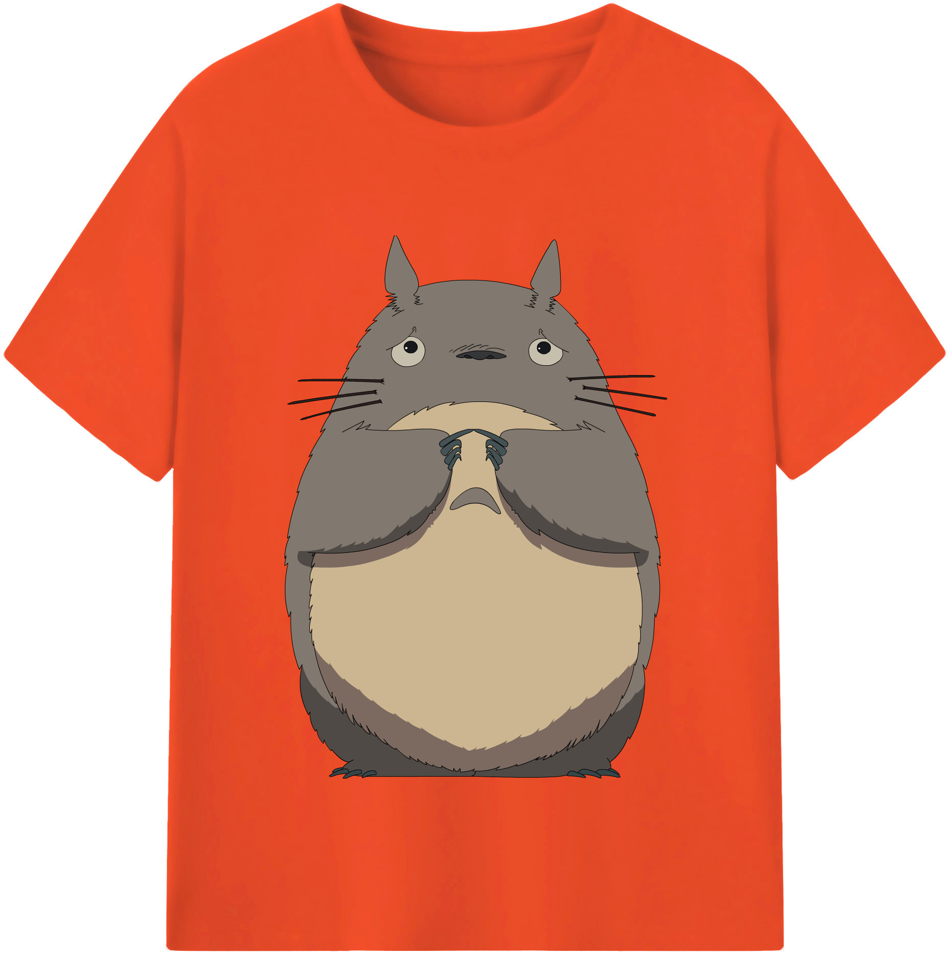 （画像用） となりのトトロ 草壁メイ 草壁サツキ My Neighbor Totoro Satsuki Kusakabe Mei Kusakabe 綿100％半袖Tシャツ（フロントプリント）