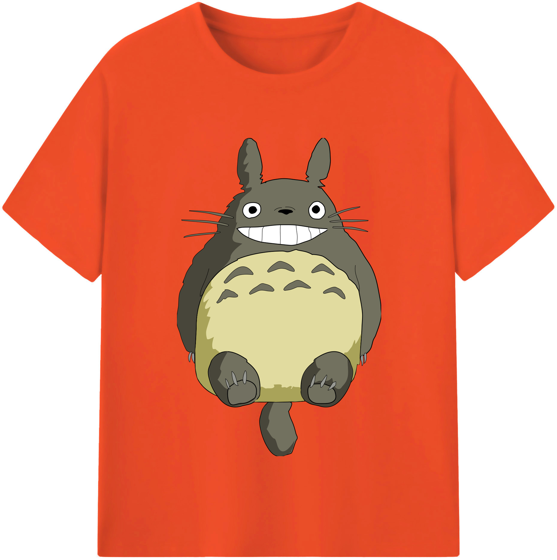 （画像用） となりのトトロ 草壁メイ 草壁サツキ My Neighbor Totoro Satsuki Kusakabe Mei Kusakabe 綿100％半袖Tシャツ（フロントプリント）