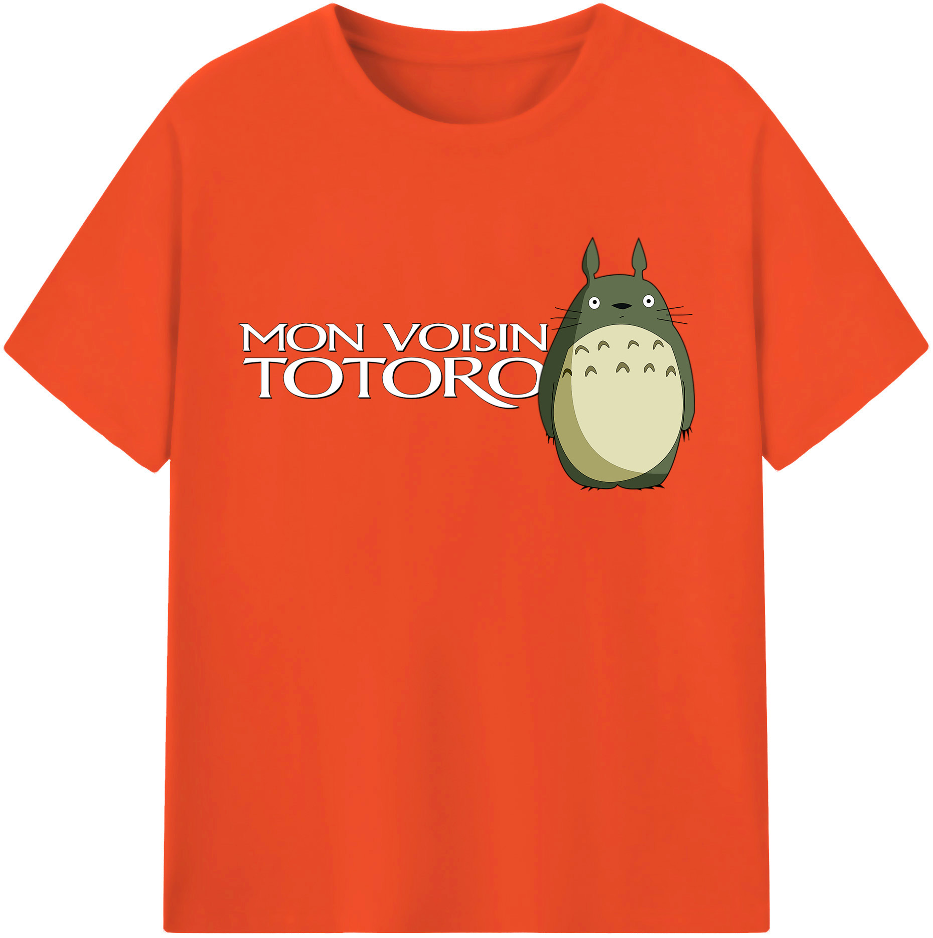 （画像用） となりのトトロ 草壁メイ 草壁サツキ My Neighbor Totoro Satsuki Kusakabe Mei Kusakabe 綿100％半袖Tシャツ（フロントプリント）