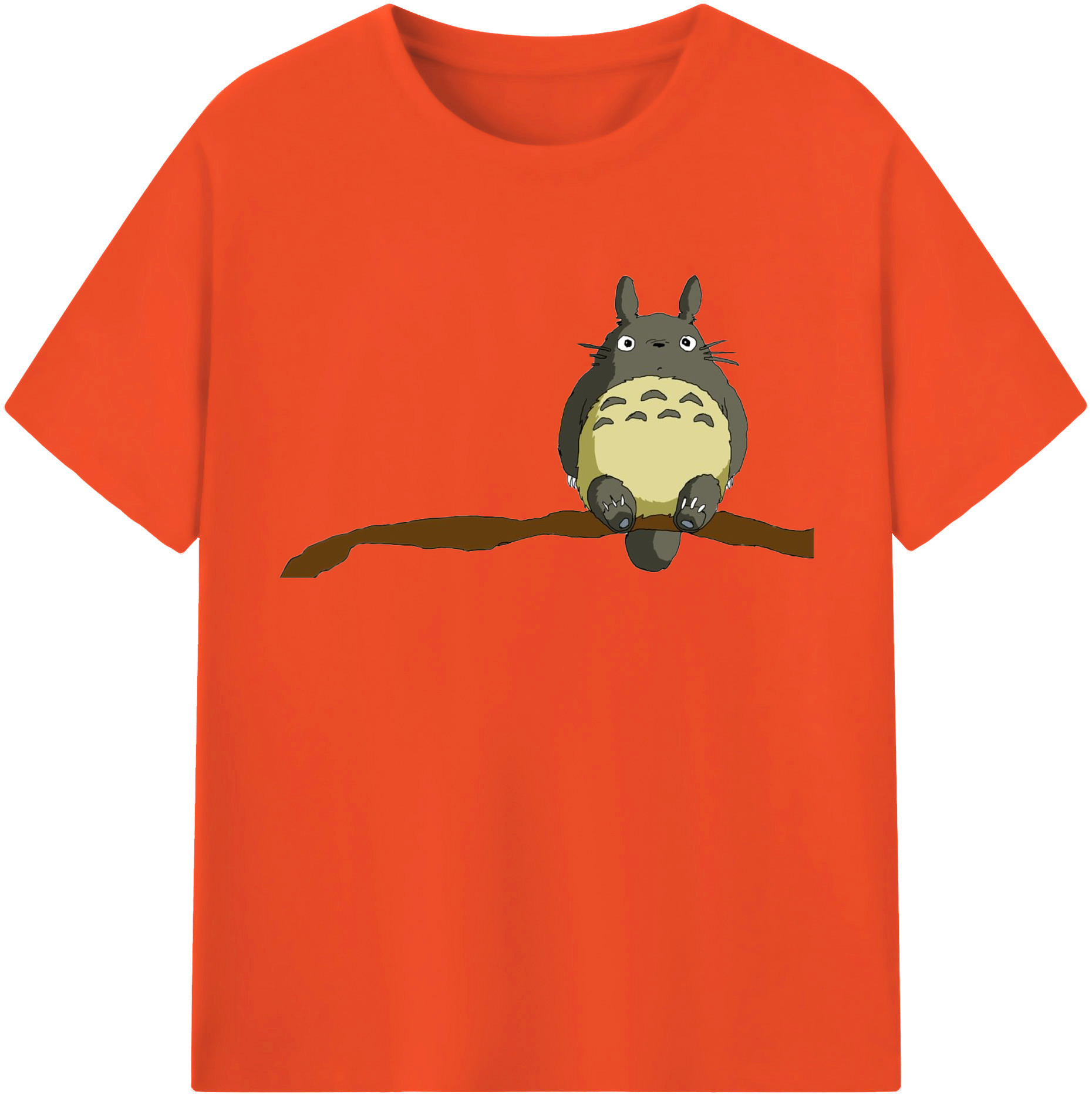 （画像用） となりのトトロ 草壁メイ 草壁サツキ My Neighbor Totoro Satsuki Kusakabe Mei Kusakabe 綿100％半袖Tシャツ（フロントプリント）