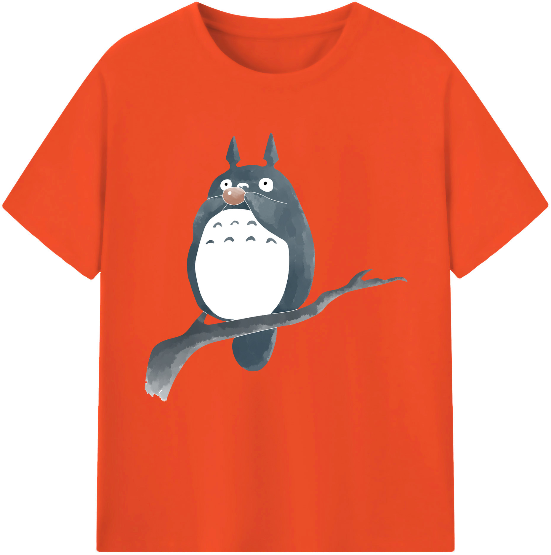 （画像用） となりのトトロ 草壁メイ 草壁サツキ My Neighbor Totoro Satsuki Kusakabe Mei Kusakabe 綿100％半袖Tシャツ（フロントプリント）