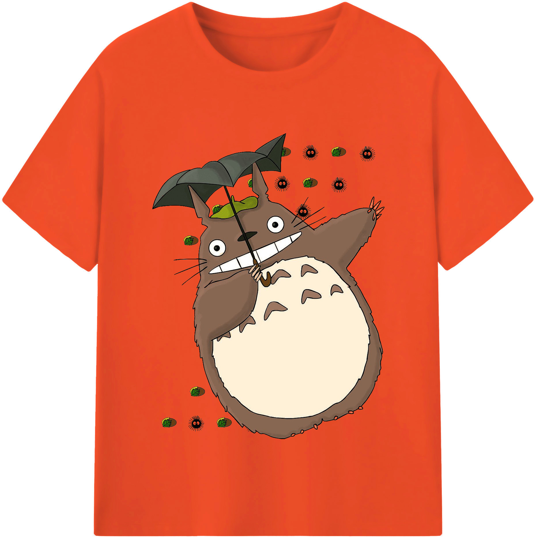 （画像用） となりのトトロ 草壁メイ 草壁サツキ My Neighbor Totoro Satsuki Kusakabe Mei Kusakabe 綿100％半袖Tシャツ（フロントプリント）