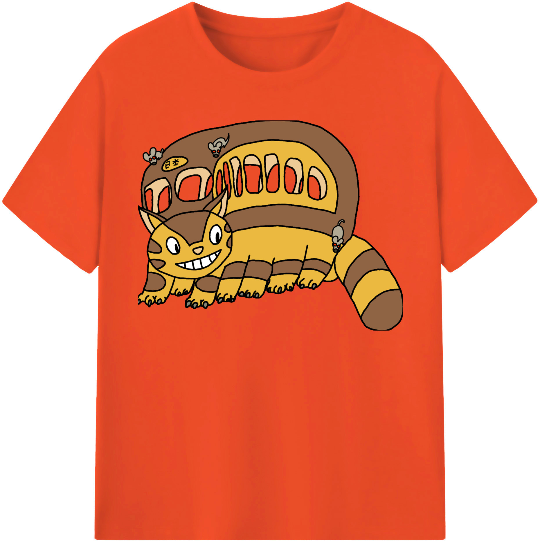 （画像用） となりのトトロ 草壁メイ 草壁サツキ My Neighbor Totoro Satsuki Kusakabe Mei Kusakabe 綿100％半袖Tシャツ（フロントプリント）