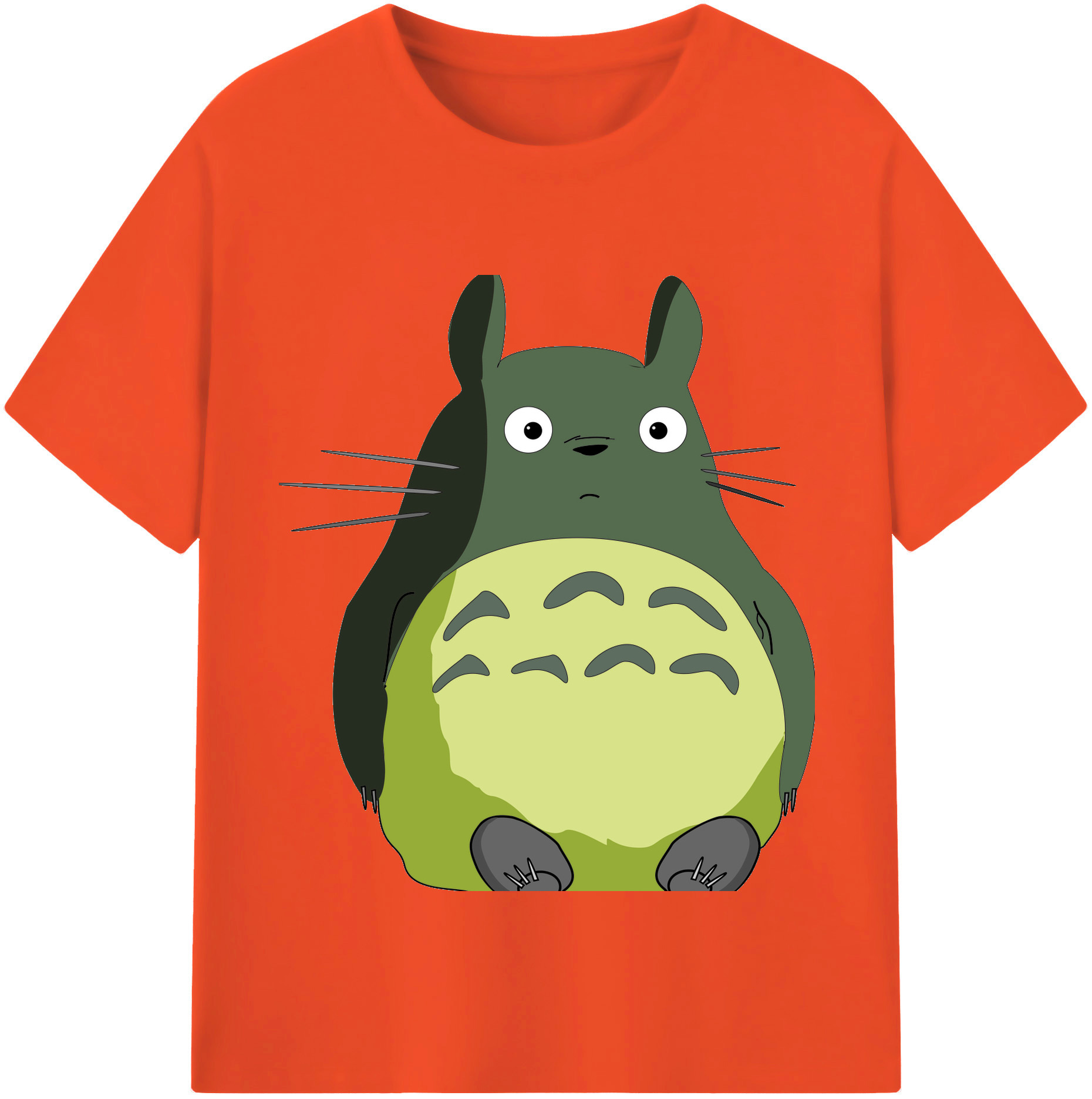 （画像用） となりのトトロ 草壁メイ 草壁サツキ My Neighbor Totoro Satsuki Kusakabe Mei Kusakabe 綿100％半袖Tシャツ（フロントプリント）