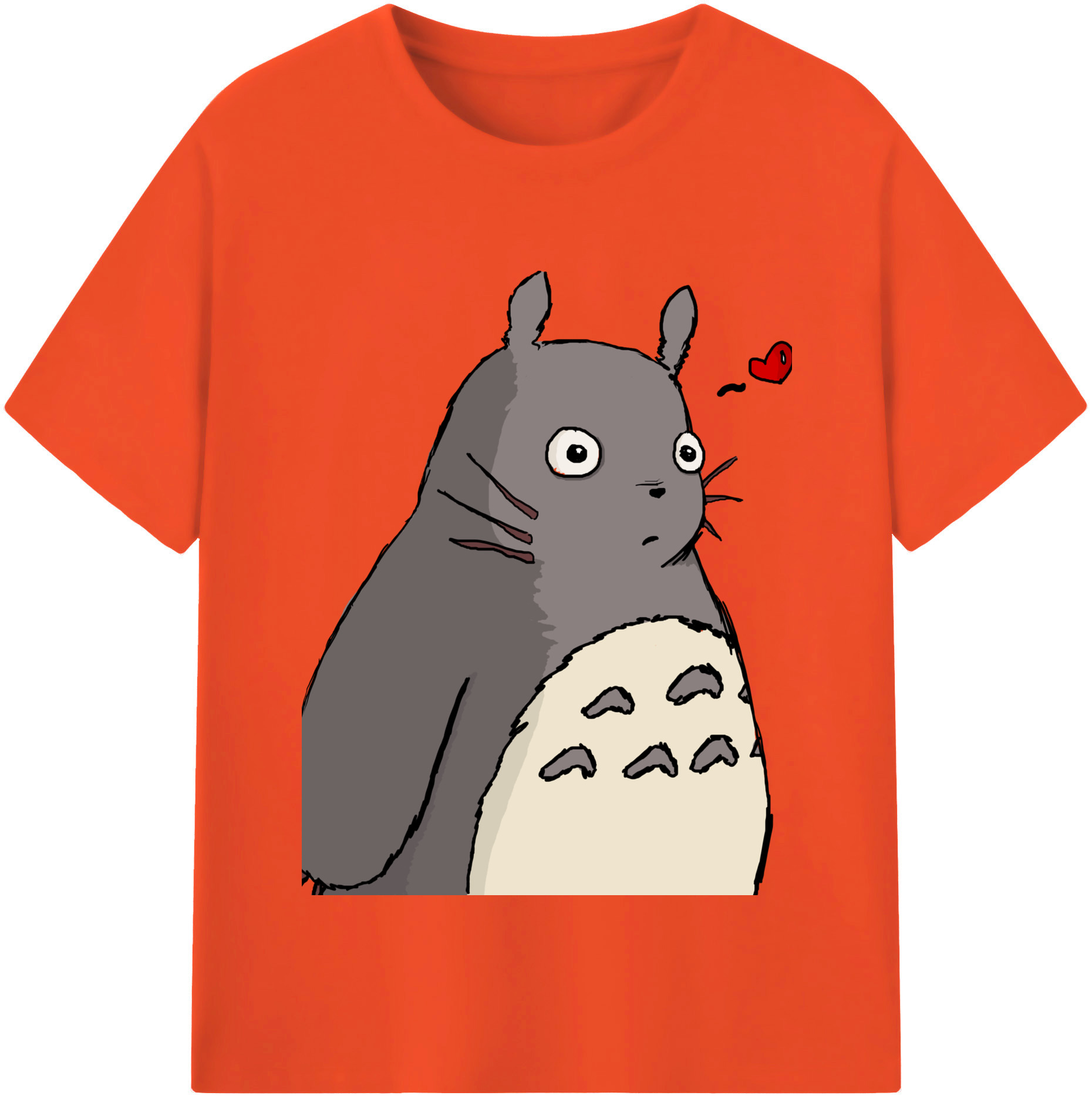 （画像用） となりのトトロ 草壁メイ 草壁サツキ My Neighbor Totoro Satsuki Kusakabe Mei Kusakabe 綿100％半袖Tシャツ（フロントプリント）