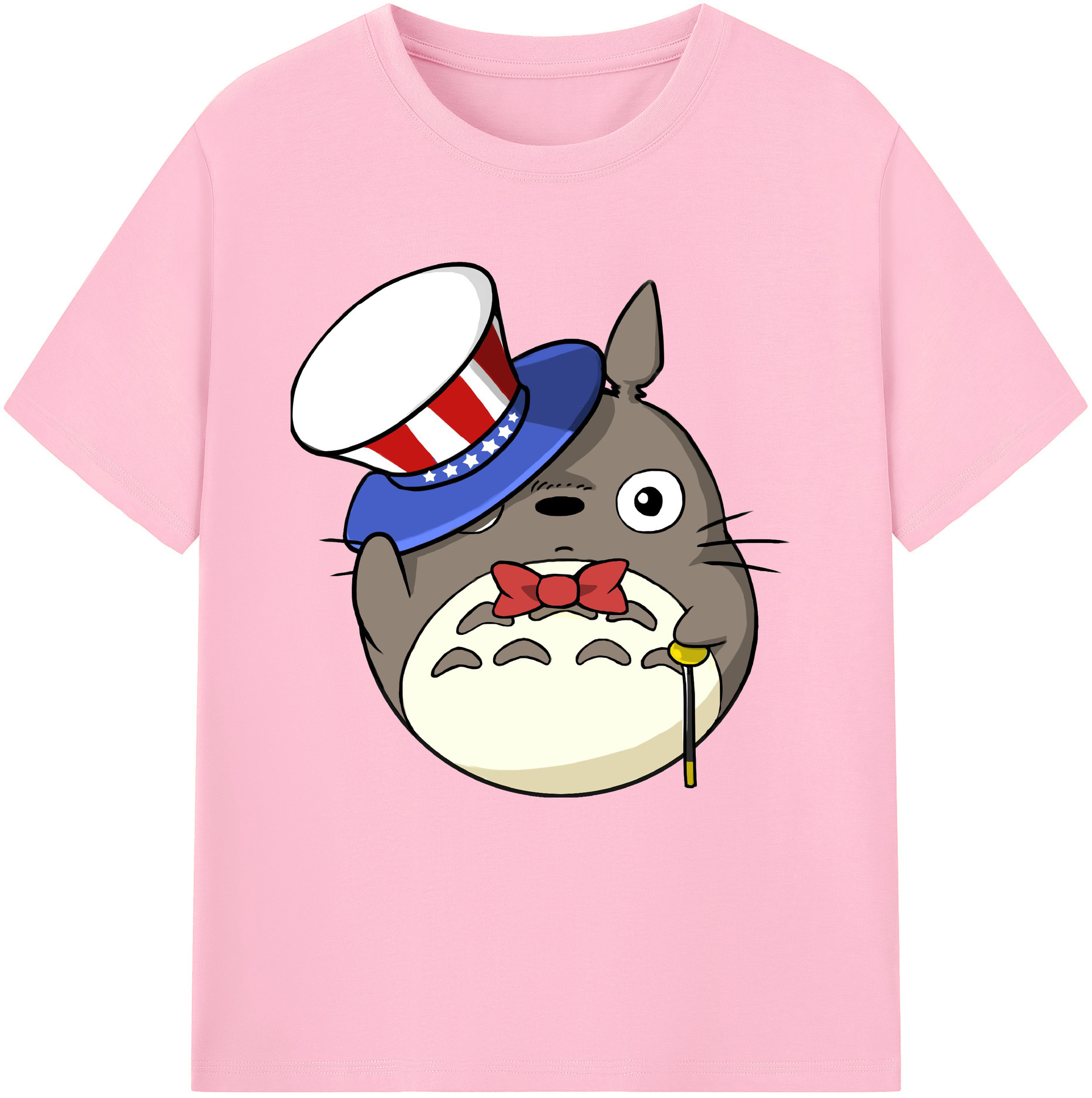 （画像用） となりのトトロ 草壁メイ 草壁サツキ My Neighbor Totoro Satsuki Kusakabe Mei Kusakabe 綿100％半袖Tシャツ（フロントプリント）