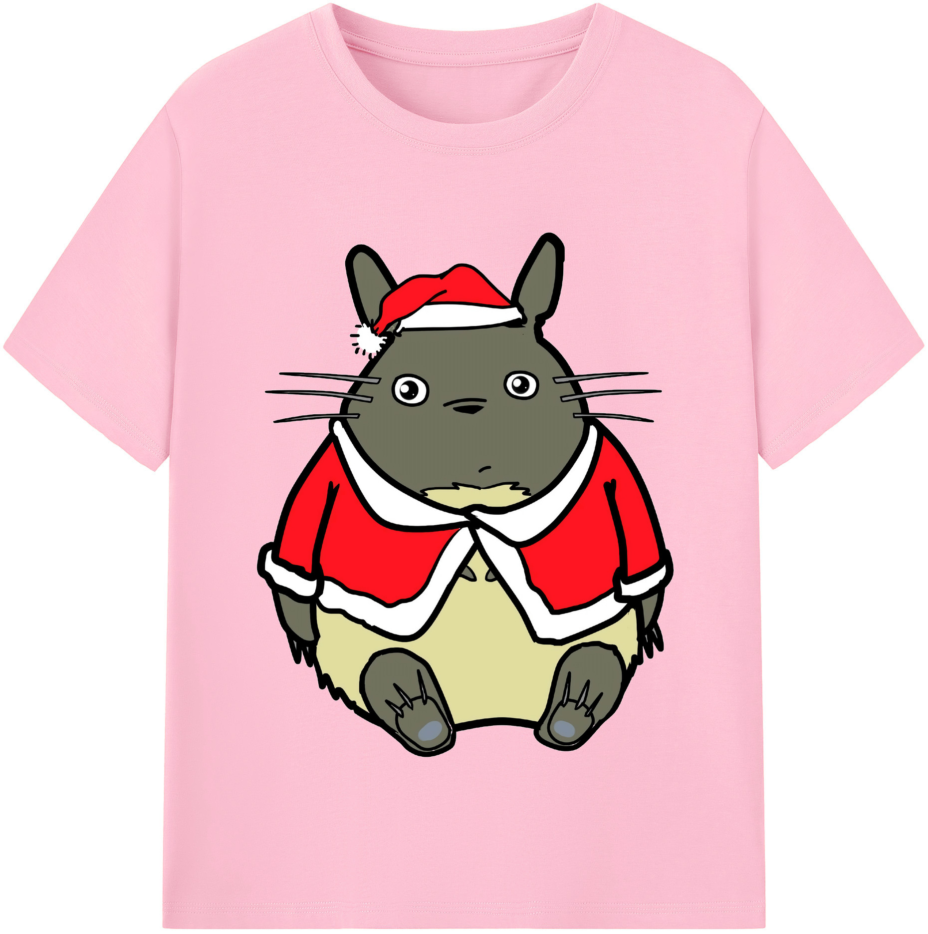 （画像用） となりのトトロ 草壁メイ 草壁サツキ My Neighbor Totoro Satsuki Kusakabe Mei Kusakabe 綿100％半袖Tシャツ（フロントプリント）