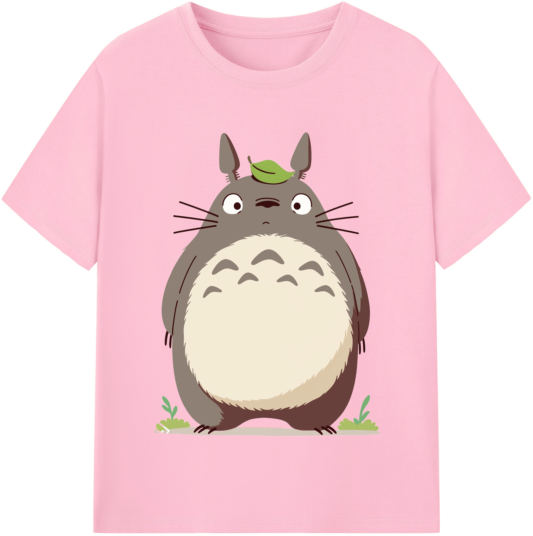 （画像用） となりのトトロ 草壁メイ 草壁サツキ My Neighbor Totoro Satsuki Kusakabe Mei Kusakabe 綿100％半袖Tシャツ（フロントプリント）