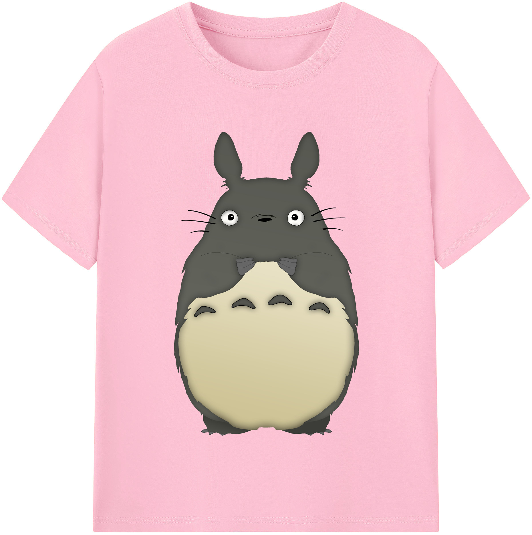 （画像用） となりのトトロ 草壁メイ 草壁サツキ My Neighbor Totoro Satsuki Kusakabe Mei Kusakabe 綿100％半袖Tシャツ（フロントプリント）