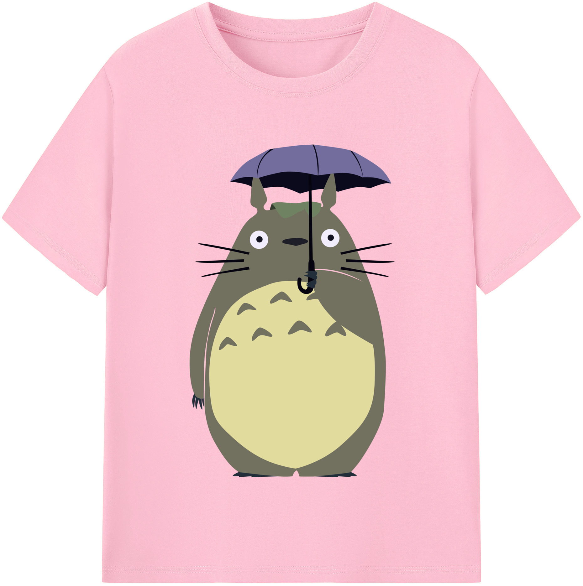 （画像用） となりのトトロ 草壁メイ 草壁サツキ My Neighbor Totoro Satsuki Kusakabe Mei Kusakabe 綿100％半袖Tシャツ（フロントプリント）