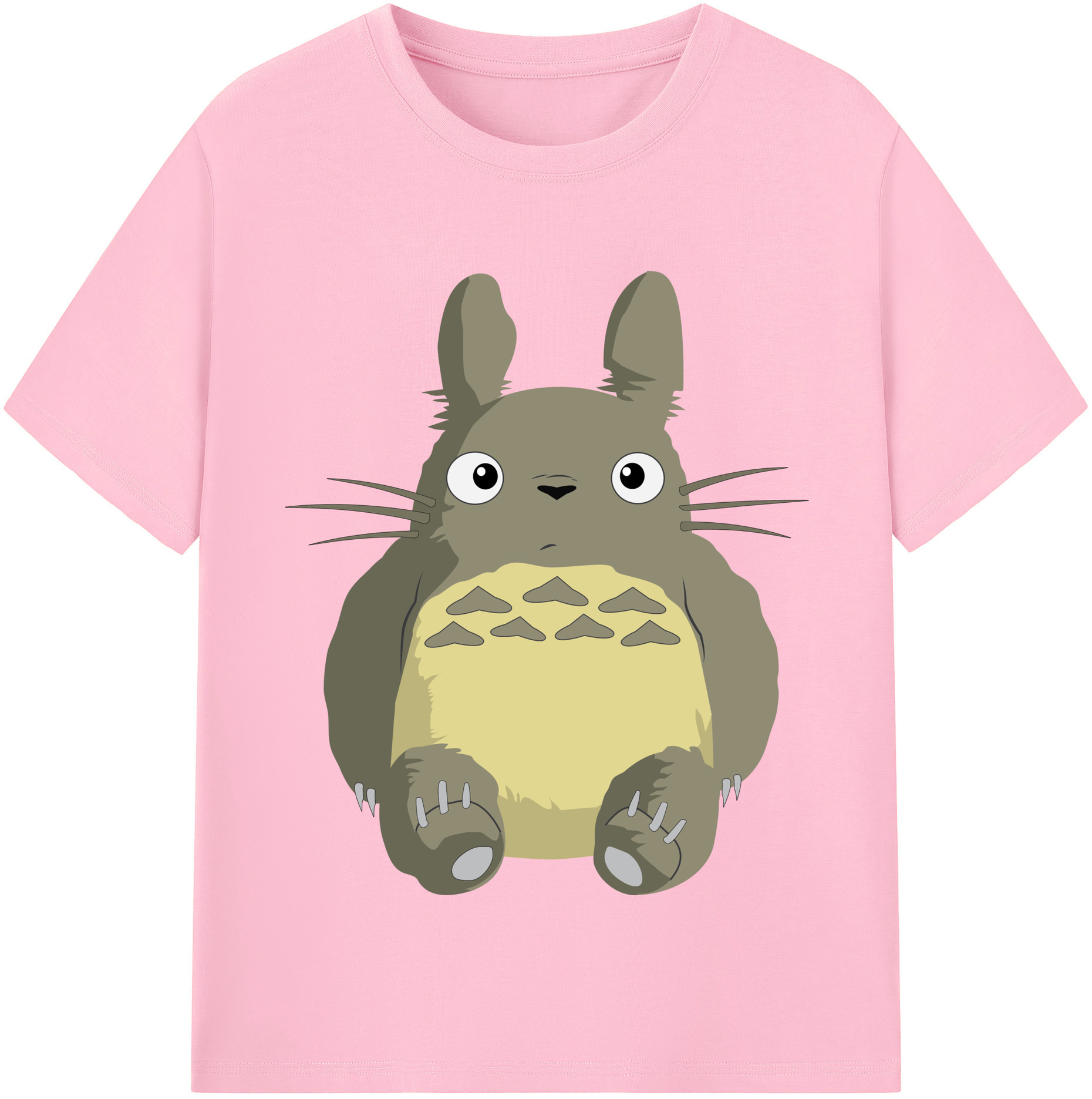 （画像用） となりのトトロ 草壁メイ 草壁サツキ My Neighbor Totoro Satsuki Kusakabe Mei Kusakabe 綿100％半袖Tシャツ（フロントプリント）