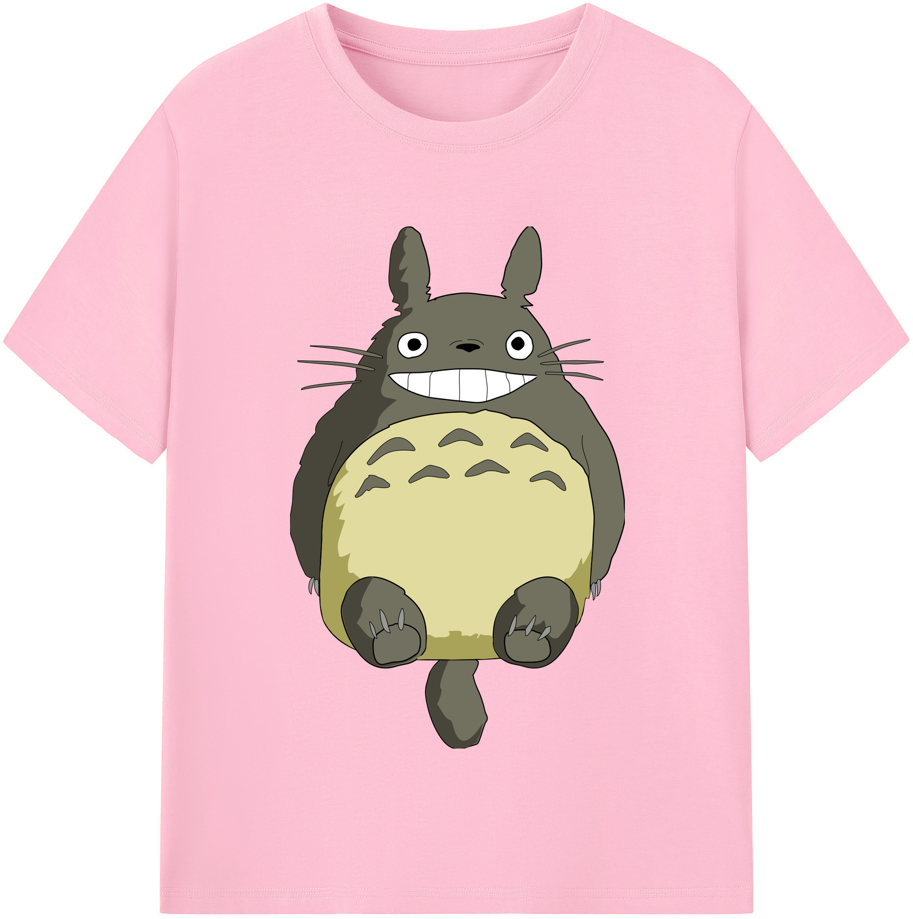 （画像用） となりのトトロ 草壁メイ 草壁サツキ My Neighbor Totoro Satsuki Kusakabe Mei Kusakabe 綿100％半袖Tシャツ（フロントプリント）