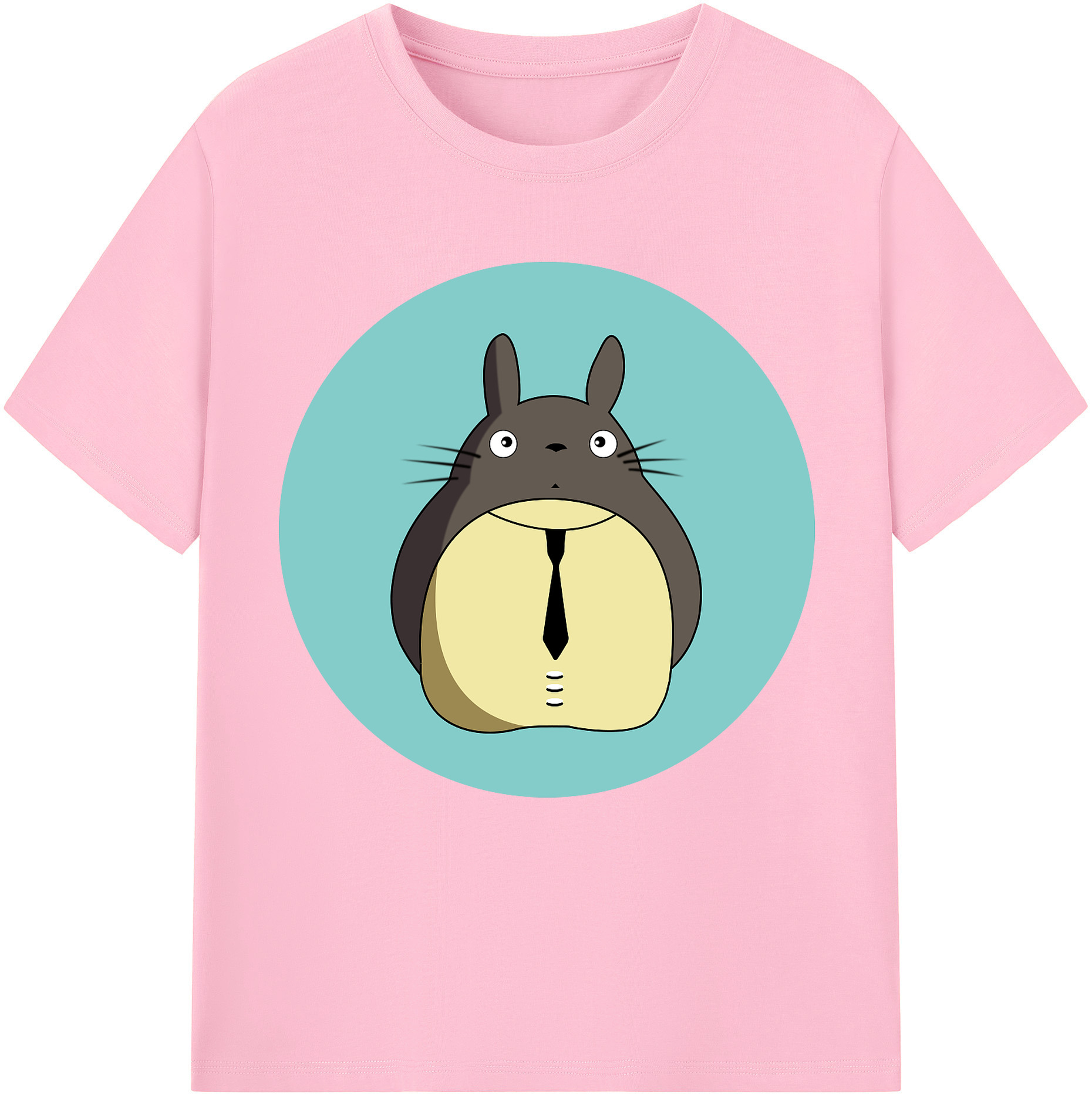 （画像用） となりのトトロ 草壁メイ 草壁サツキ My Neighbor Totoro Satsuki Kusakabe Mei Kusakabe 綿100％半袖Tシャツ（フロントプリント）