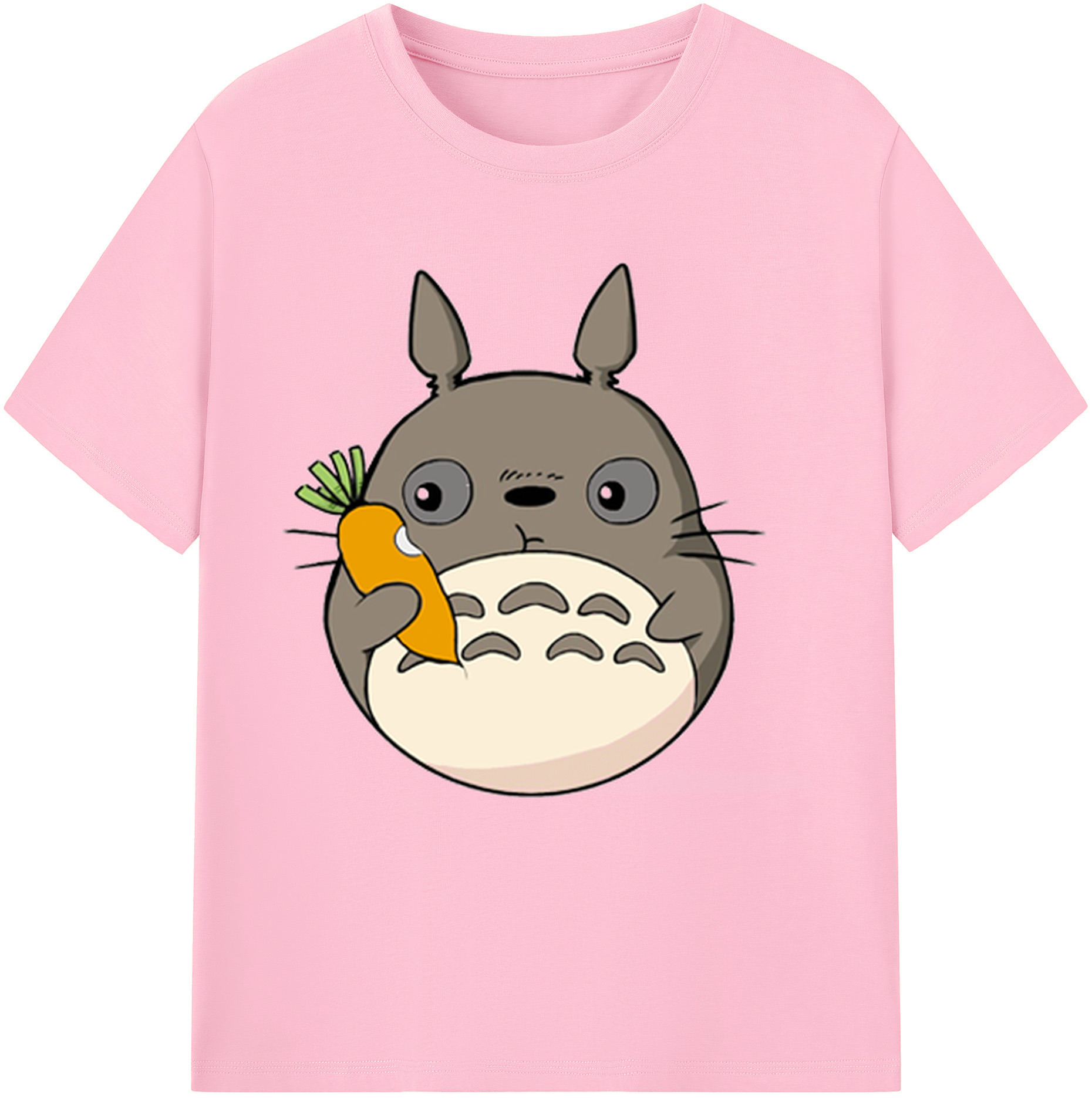（画像用） となりのトトロ 草壁メイ 草壁サツキ My Neighbor Totoro Satsuki Kusakabe Mei Kusakabe 綿100％半袖Tシャツ（フロントプリント）